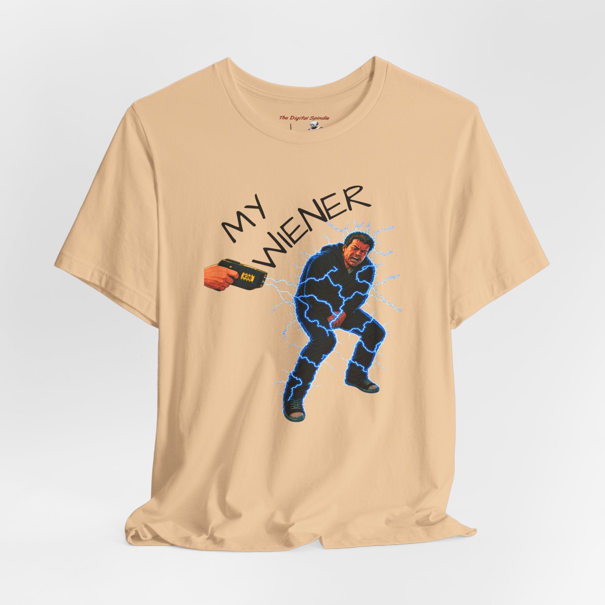 My Wiener T-Shirt — Funny Electric Shock Novelty Tee
