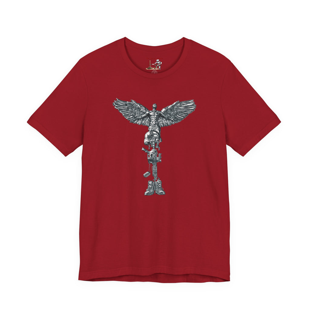 Navy Veteran T-Shirt — Anchor & Skull Military Tribute Tee