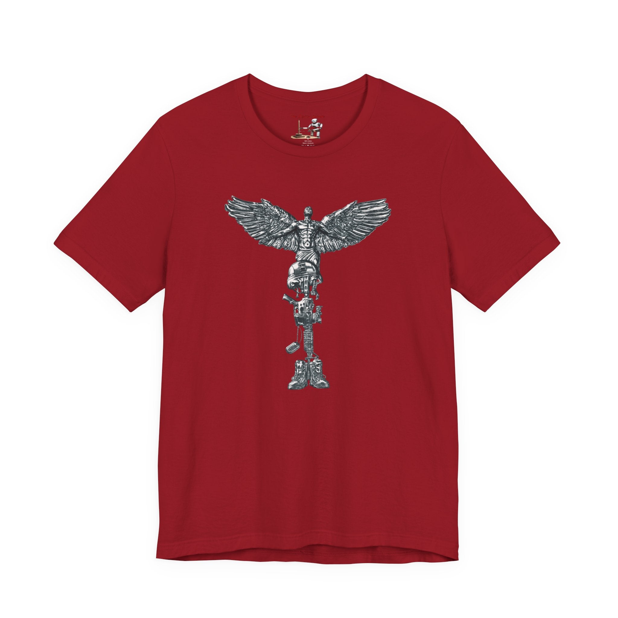 Navy Veteran T-Shirt — Anchor & Skull Military Tribute Tee