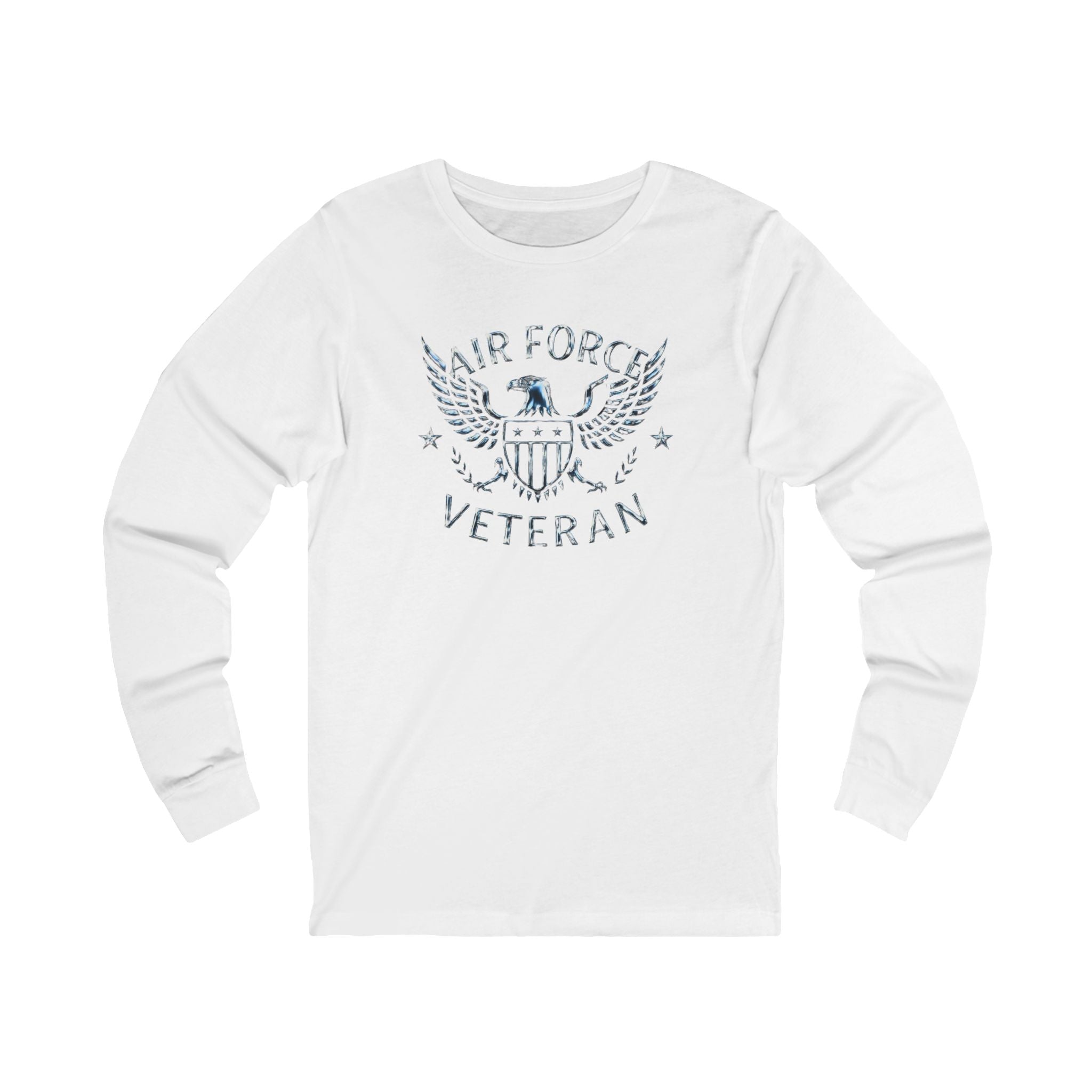Air Force Veteran Long Sleeve Tee – Patriotic Eagle Military Shirt