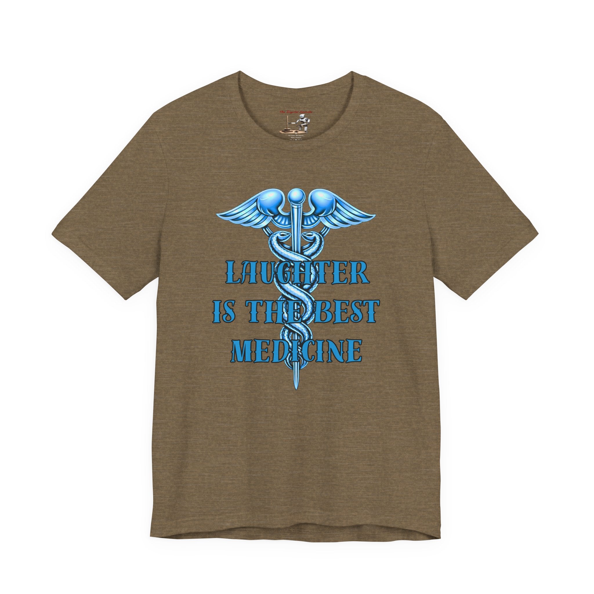 "Laughter Is The Best Medicine" Graphic T‑Shirt
