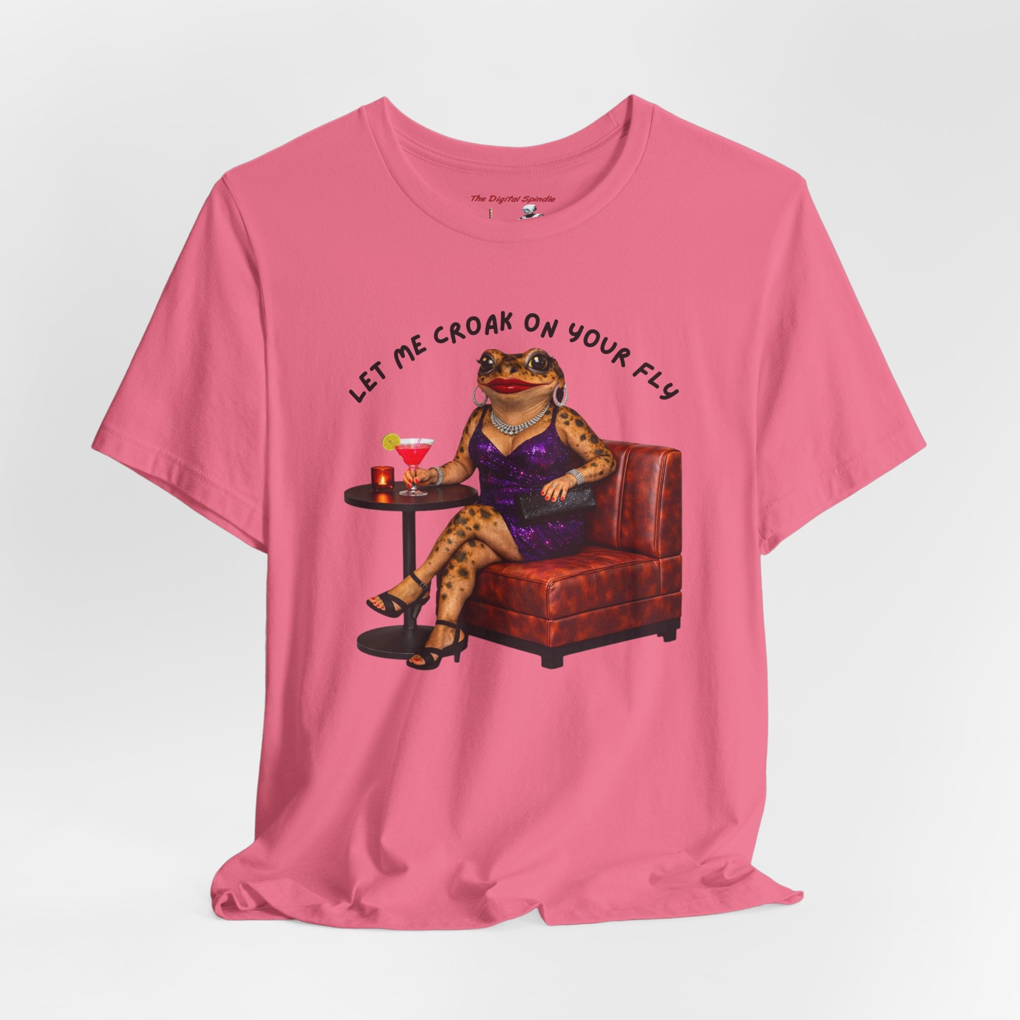 "Let Me Croak On Your Fly" Vintage Cocktail Graphic Tee