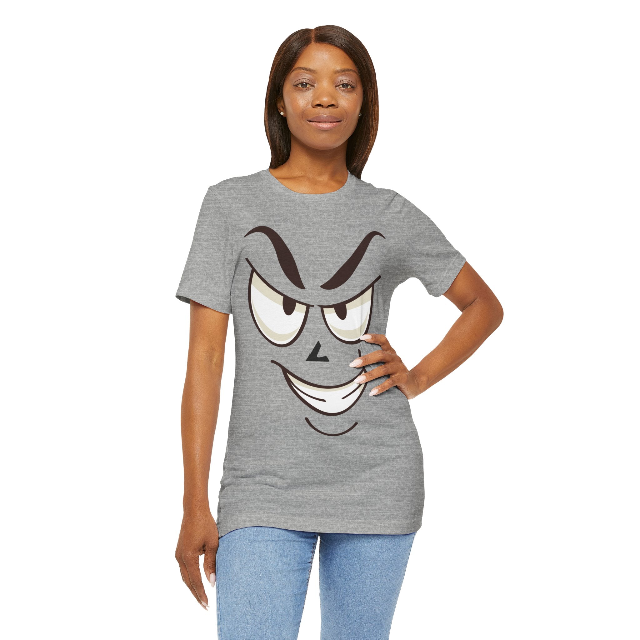 Evil Grin Face T-Shirt
