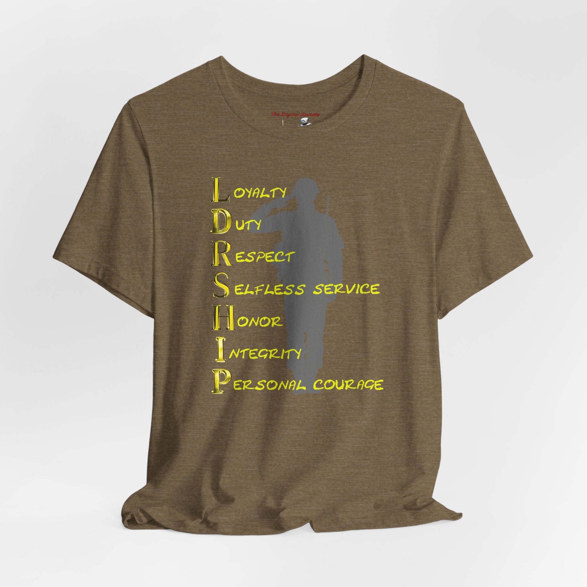 Leadership Values T‑Shirt — Loyalty, Duty, Respect & Honor Military Pride Tee