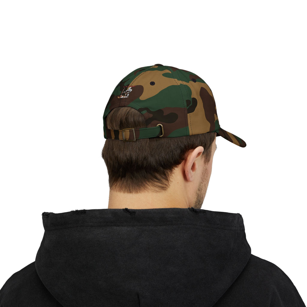 Land Of The Free Classic Dad Cap — Patriotic Eagle Embroidered Baseball Hat