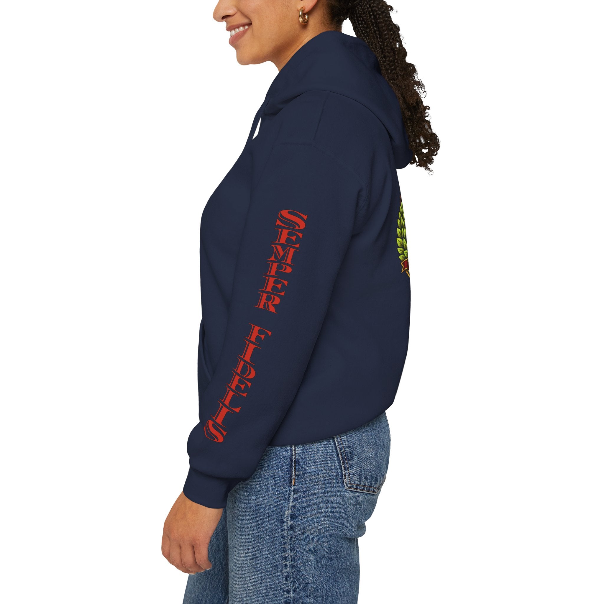 USMC Eagle Globe & Anchor Pullover Hoodie