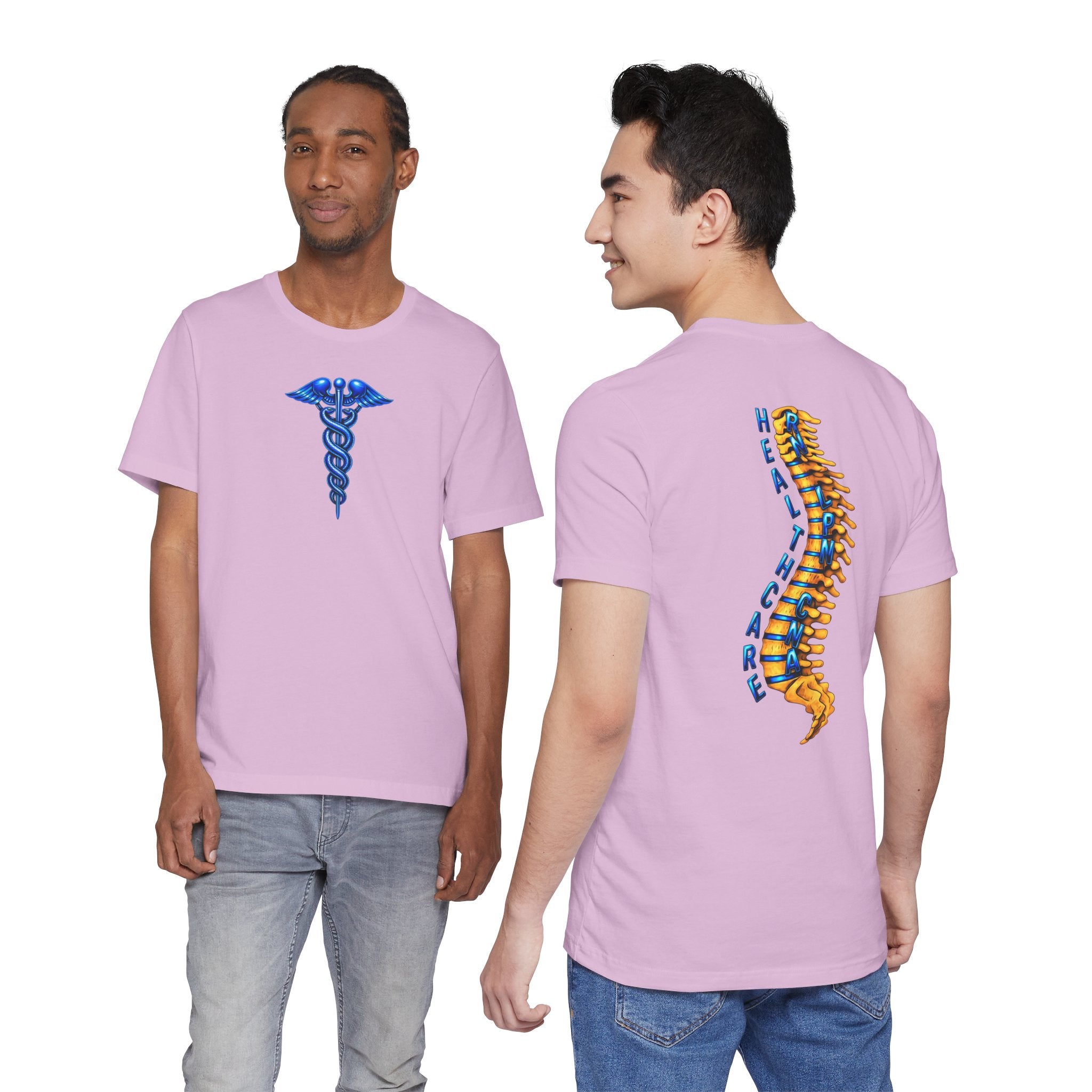 Backbone Of Healthcare Unisex Jersey Short Sleeve Tee