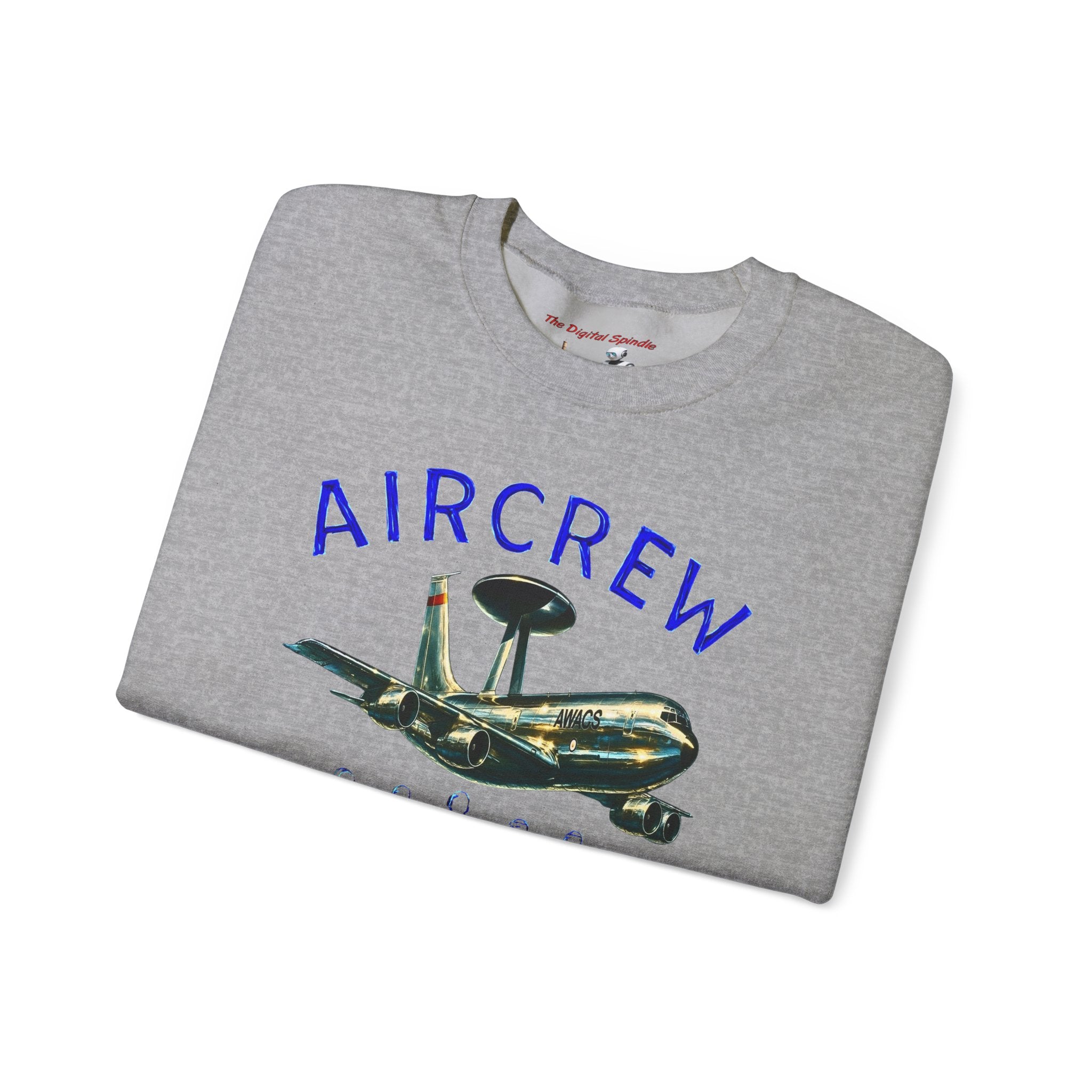 Aircrew Military Plane Graphic Sweatshirt