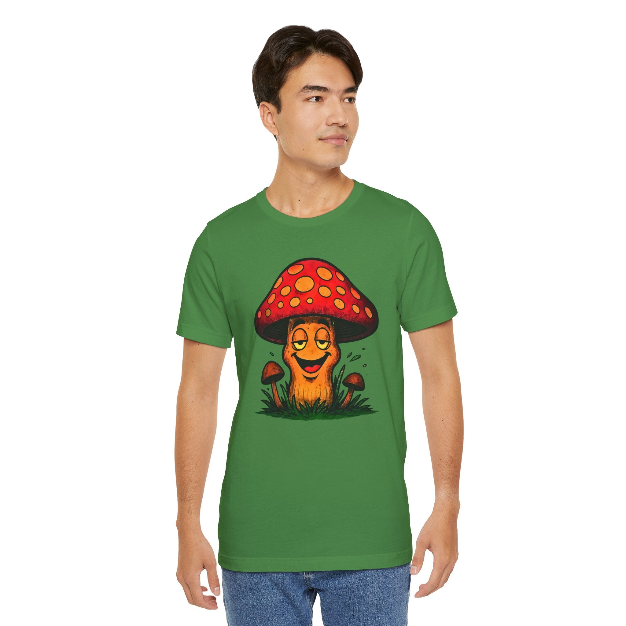 Smiling Psychedelic Mushroom Tee