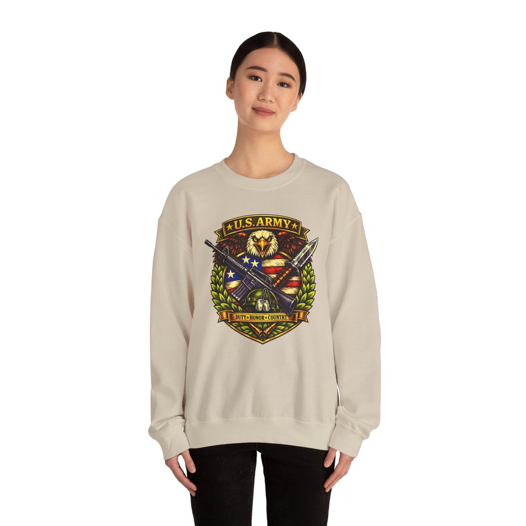 U.S. Army Duty, Honor, Country Crewneck Sweatshirt