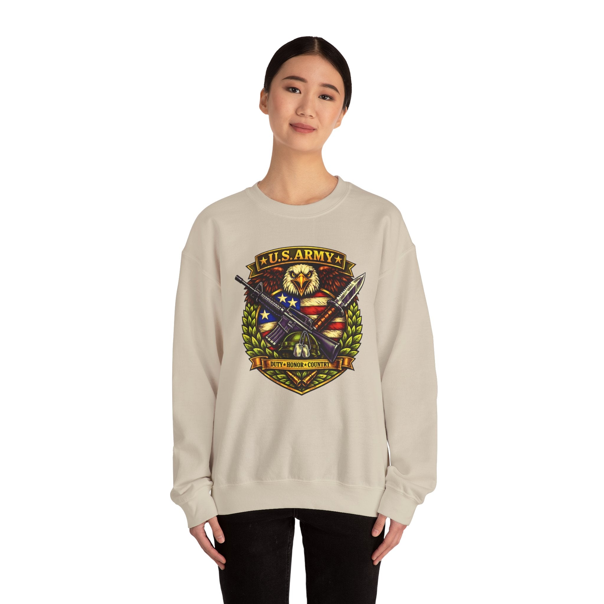 U.S. Army Duty, Honor, Country Crewneck Sweatshirt