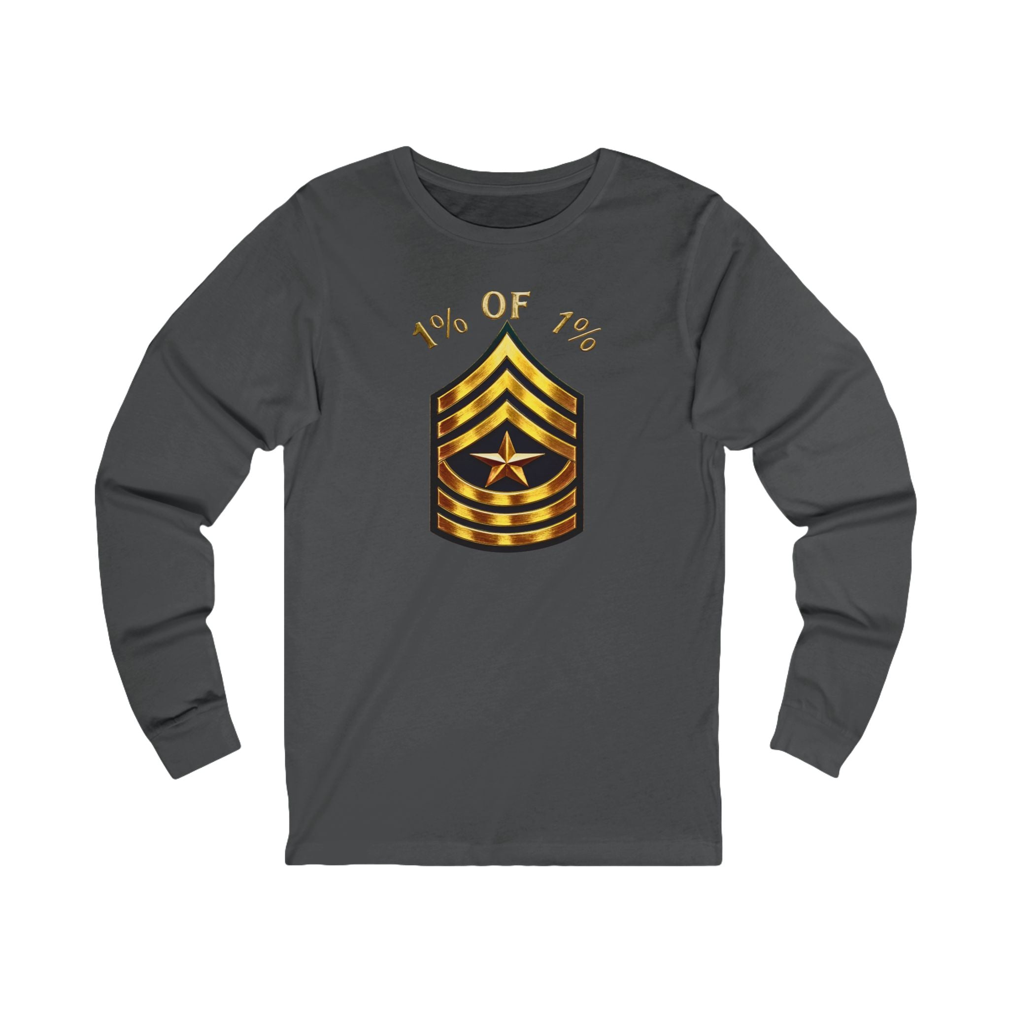 '1% of 1%' Long Sleeve Tee