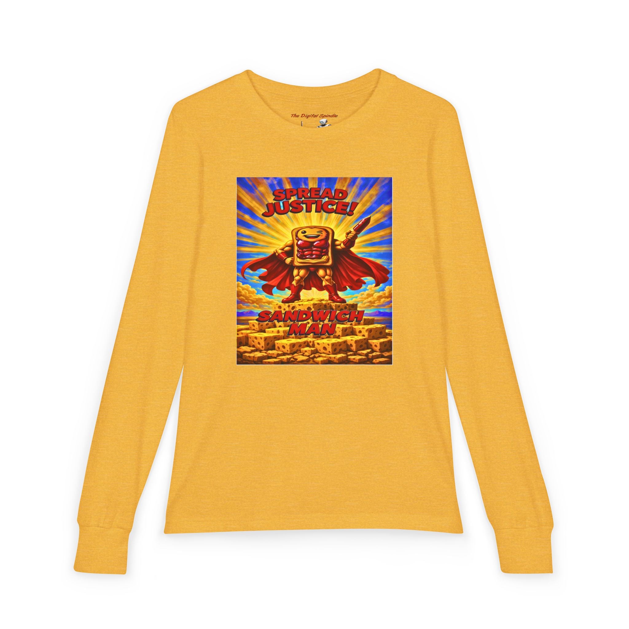 'Spread Justice' Superhero Sandwich Graphic Tee