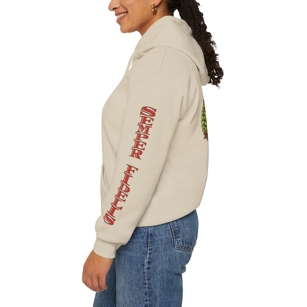 USMC Eagle Globe & Anchor Pullover Hoodie