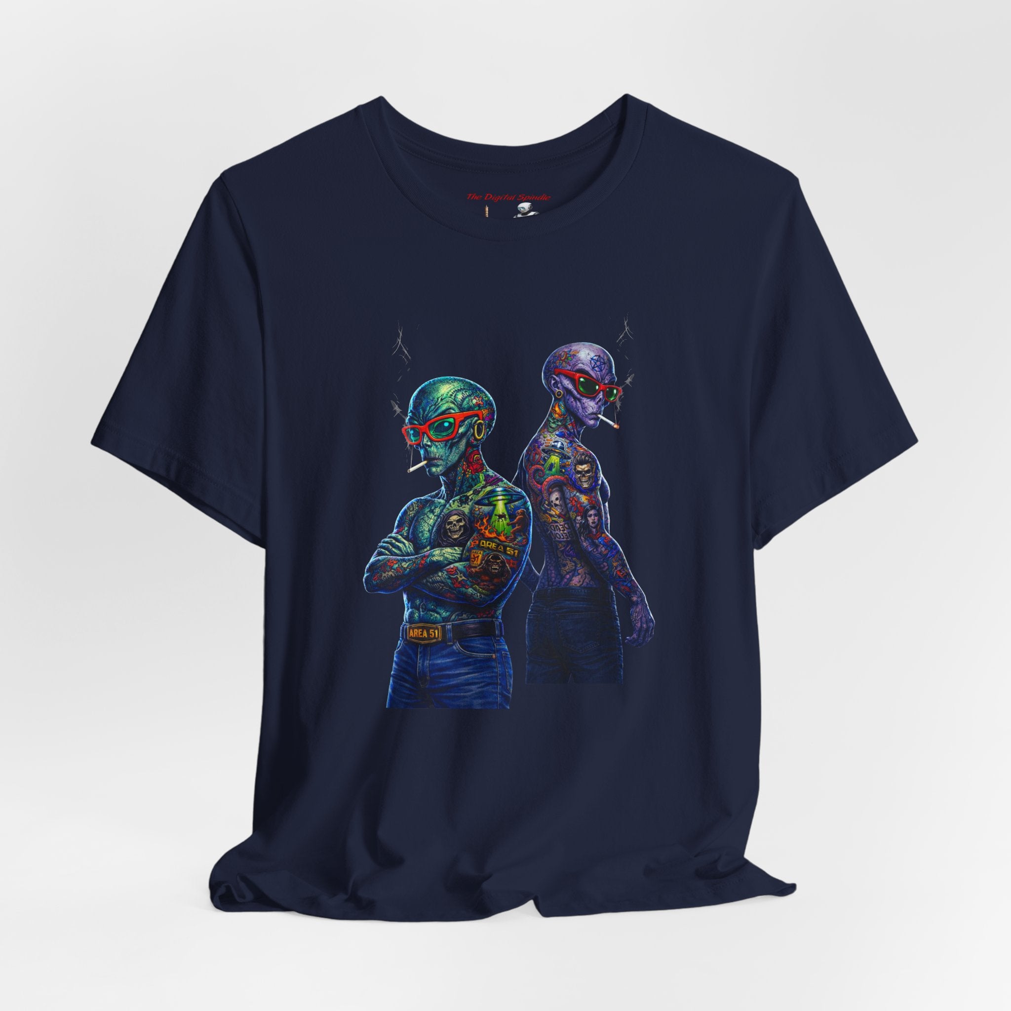Gangster Alien Unisex Jersey Short Sleeve Tee