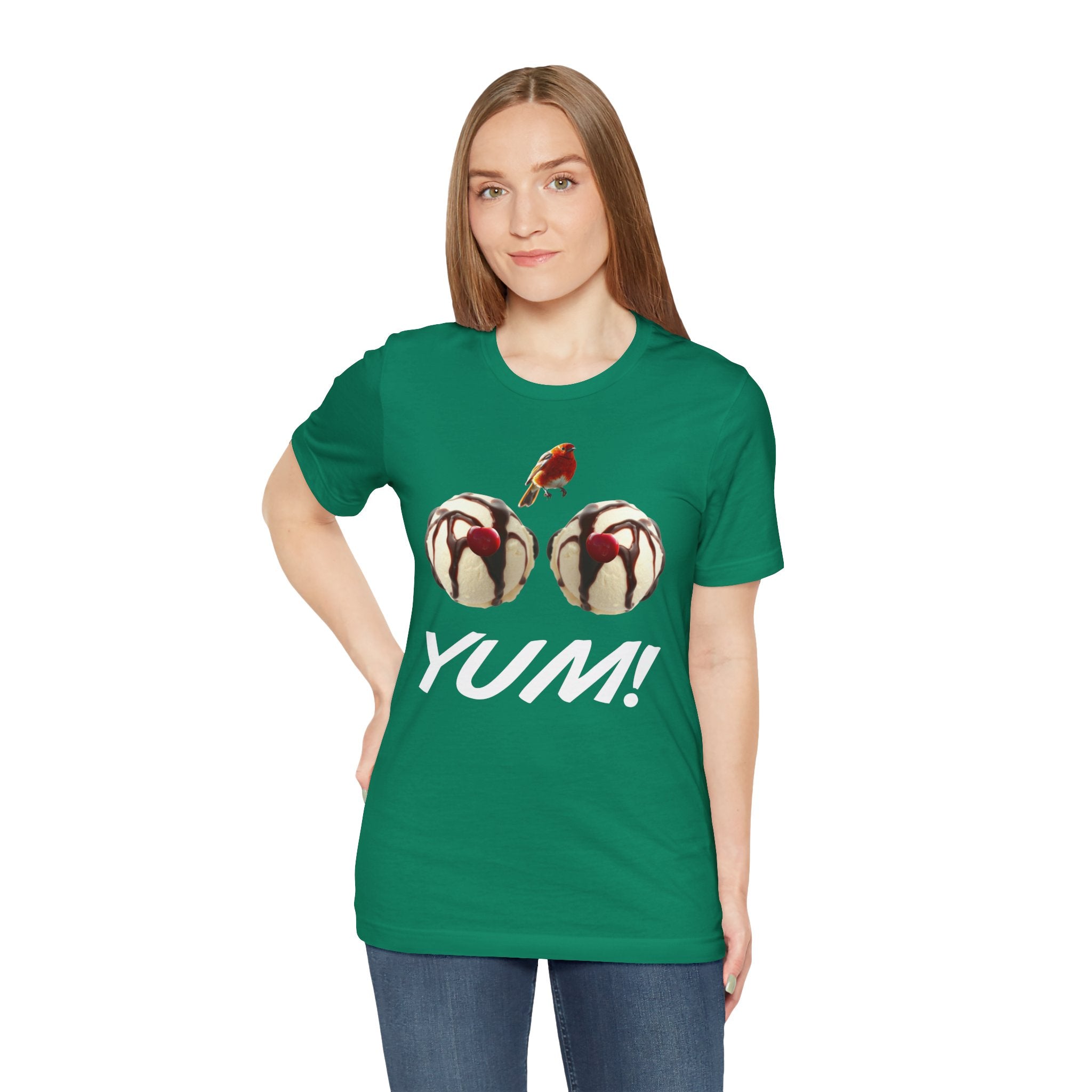 Yum! Ice Cream Scoop Graphic Tee