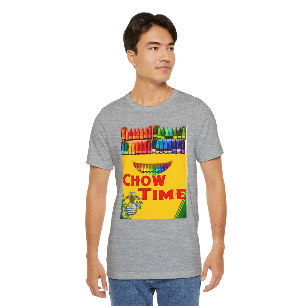 Chow Time Crayon Box T‑Shirt — Colorful Retro Kids’ Art Tee
