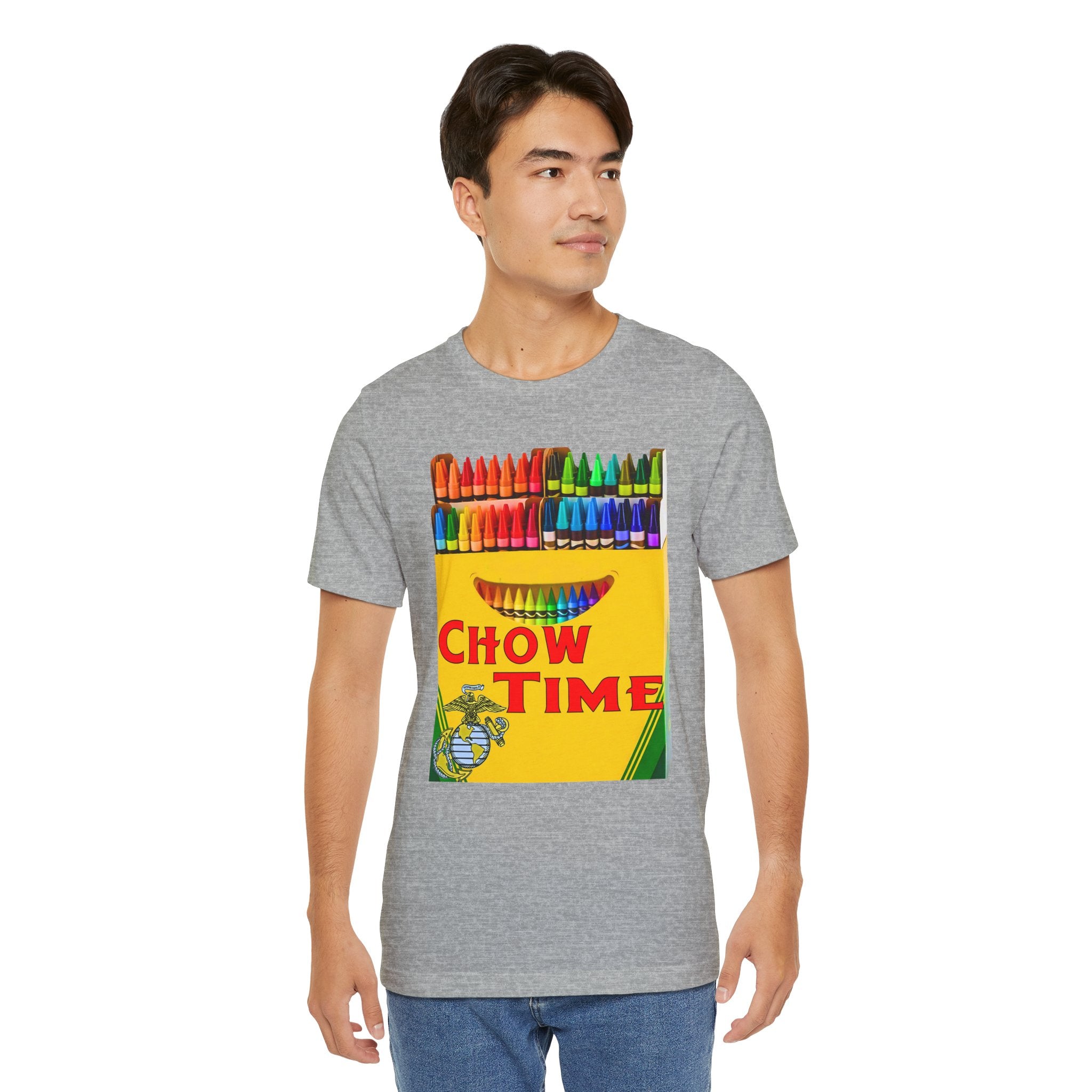 Chow Time Crayon Box T‑Shirt — Colorful Retro Kids’ Art Tee