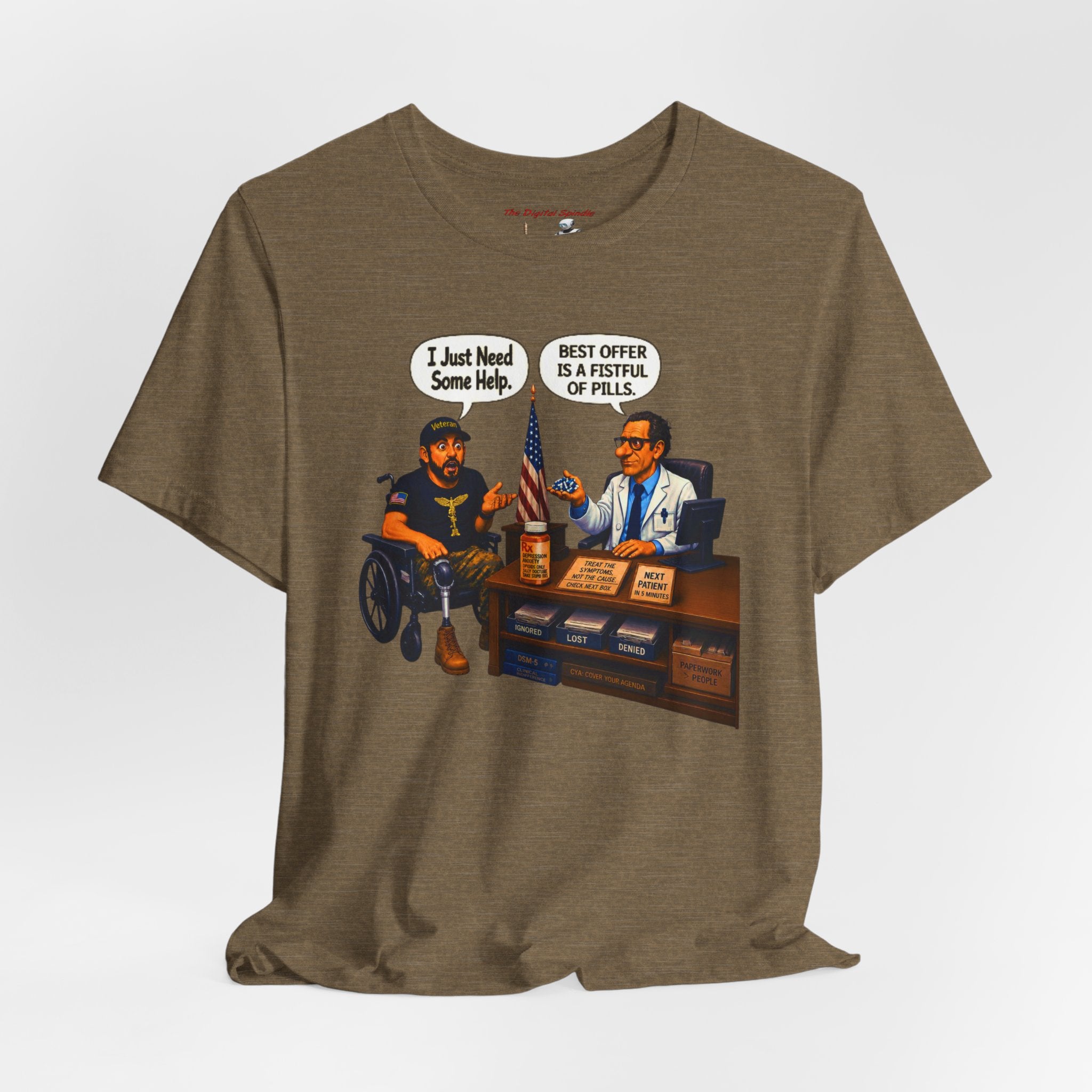"I Just Need Some Help" Veterans Design
