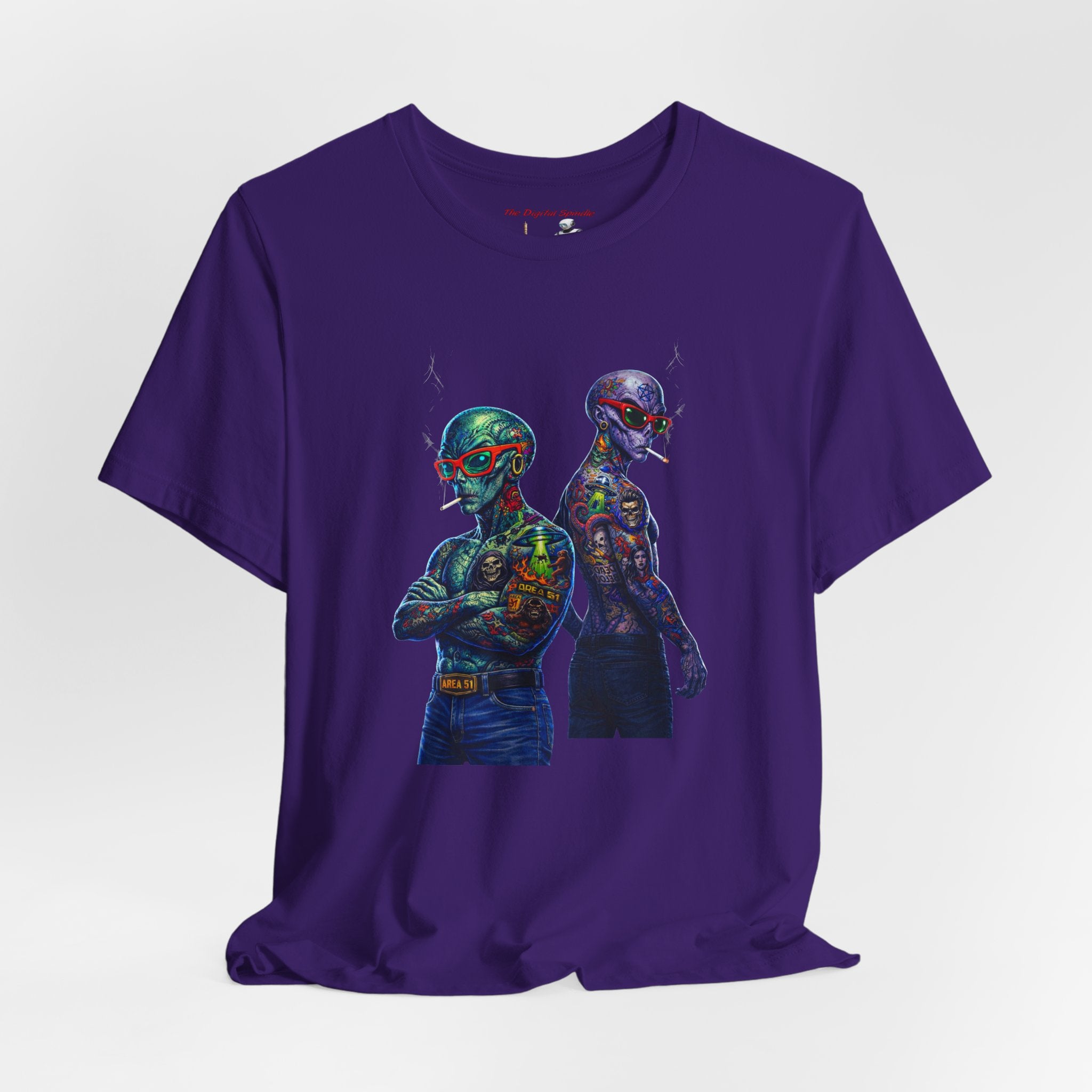 Gangster Alien Unisex Jersey Short Sleeve Tee