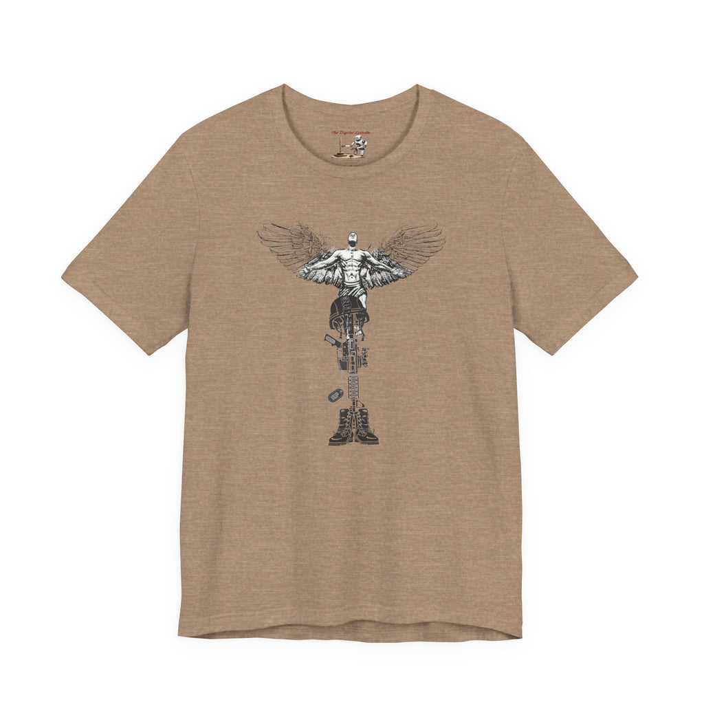 Marine Veteran T-Shirt — USMC Skull Drill Instructor Design