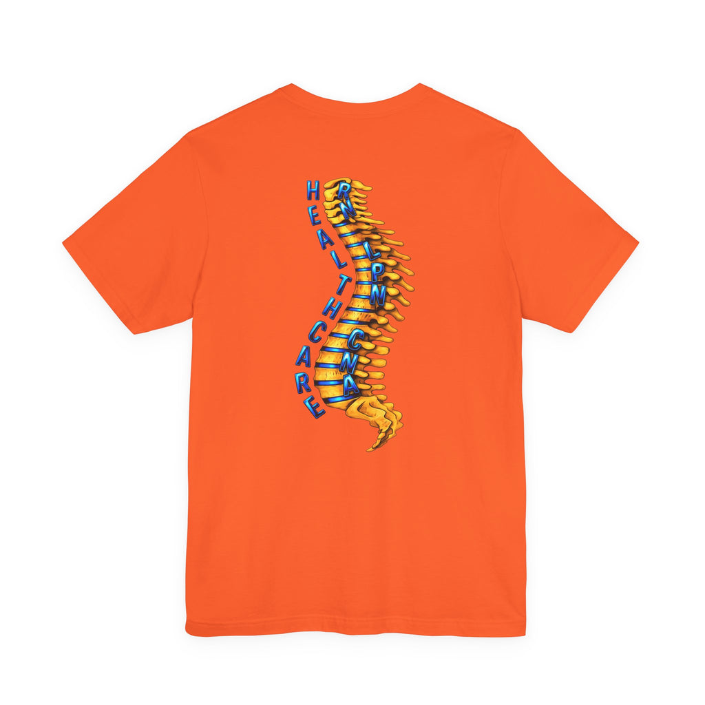 Backbone Of Healthcare Unisex Jersey Short Sleeve Tee