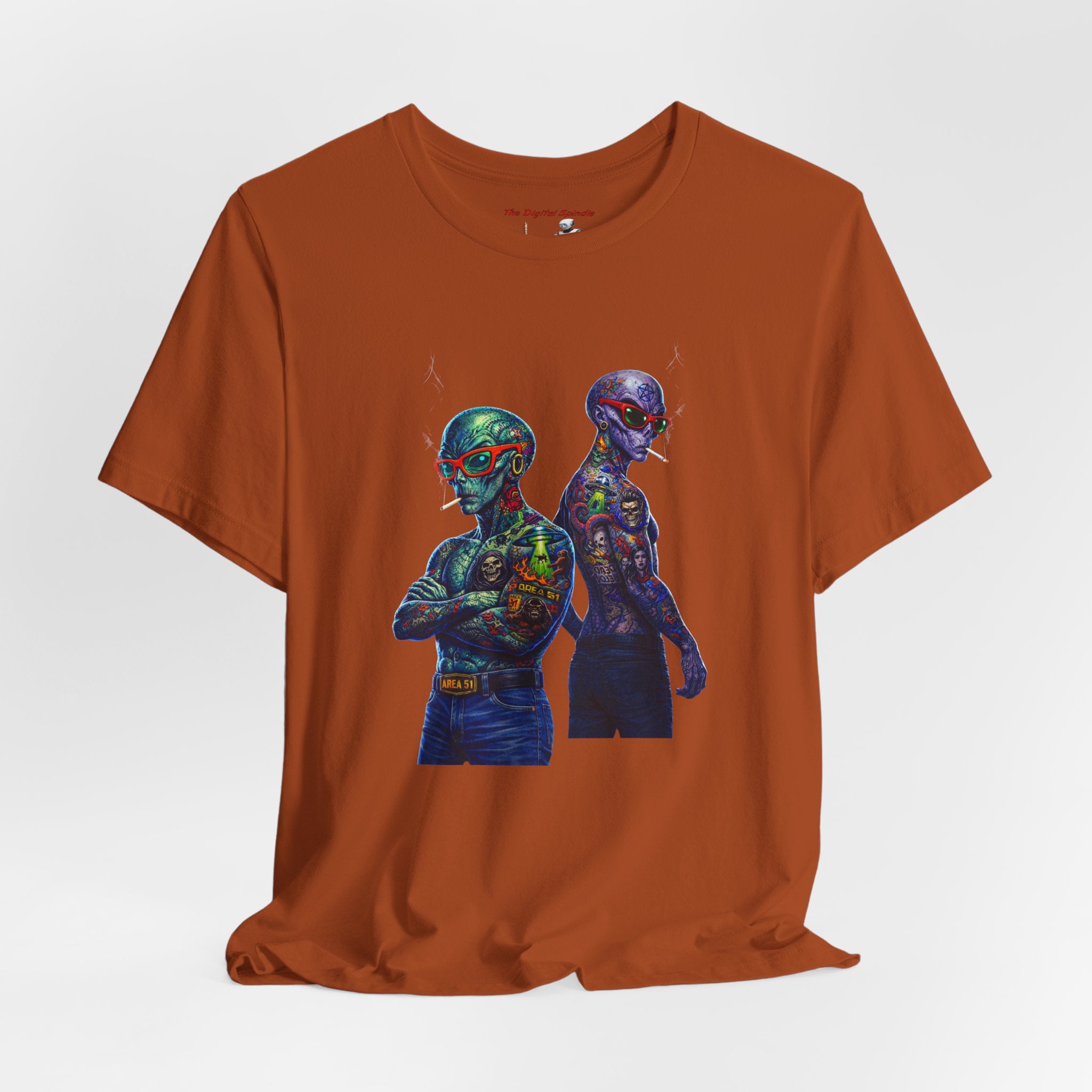 Gangster Alien Unisex Jersey Short Sleeve Tee