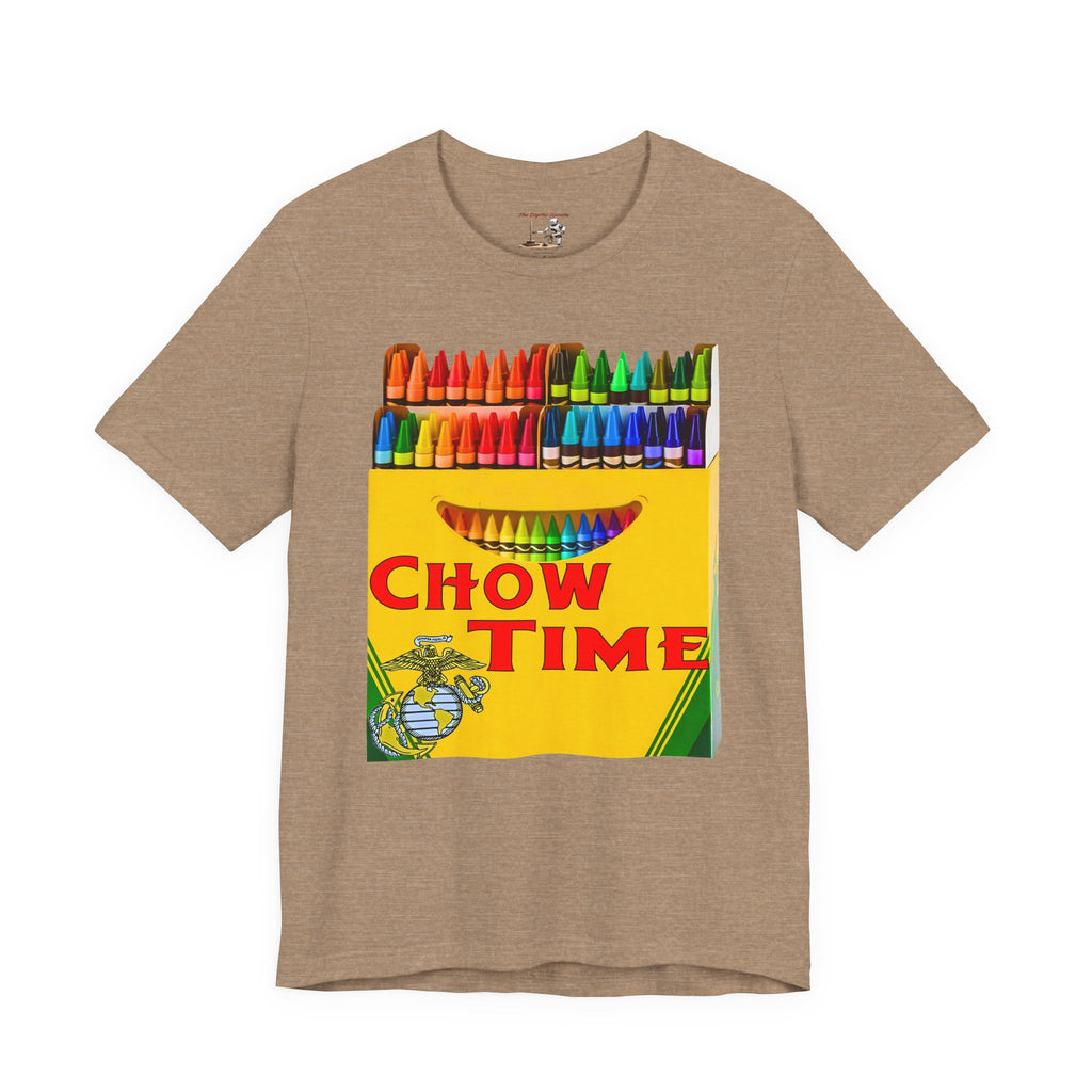 Chow Time Crayon Box T‑Shirt — Colorful Retro Kids’ Art Tee