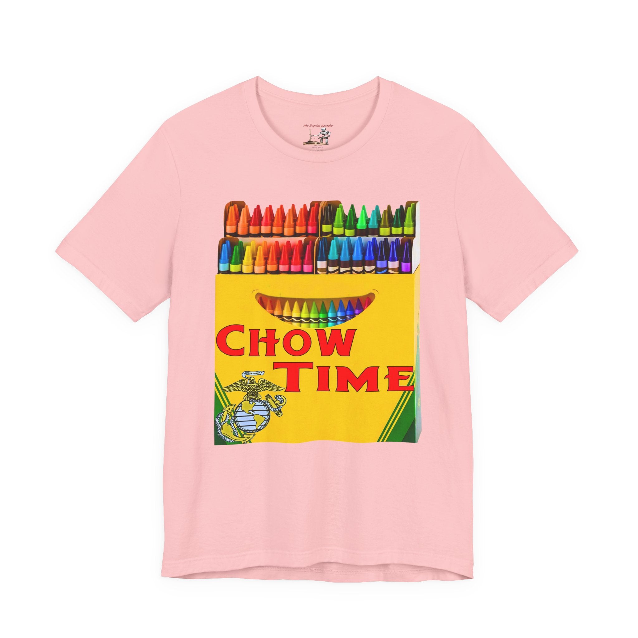 Chow Time Crayon Box T‑Shirt — Colorful Retro Kids’ Art Tee