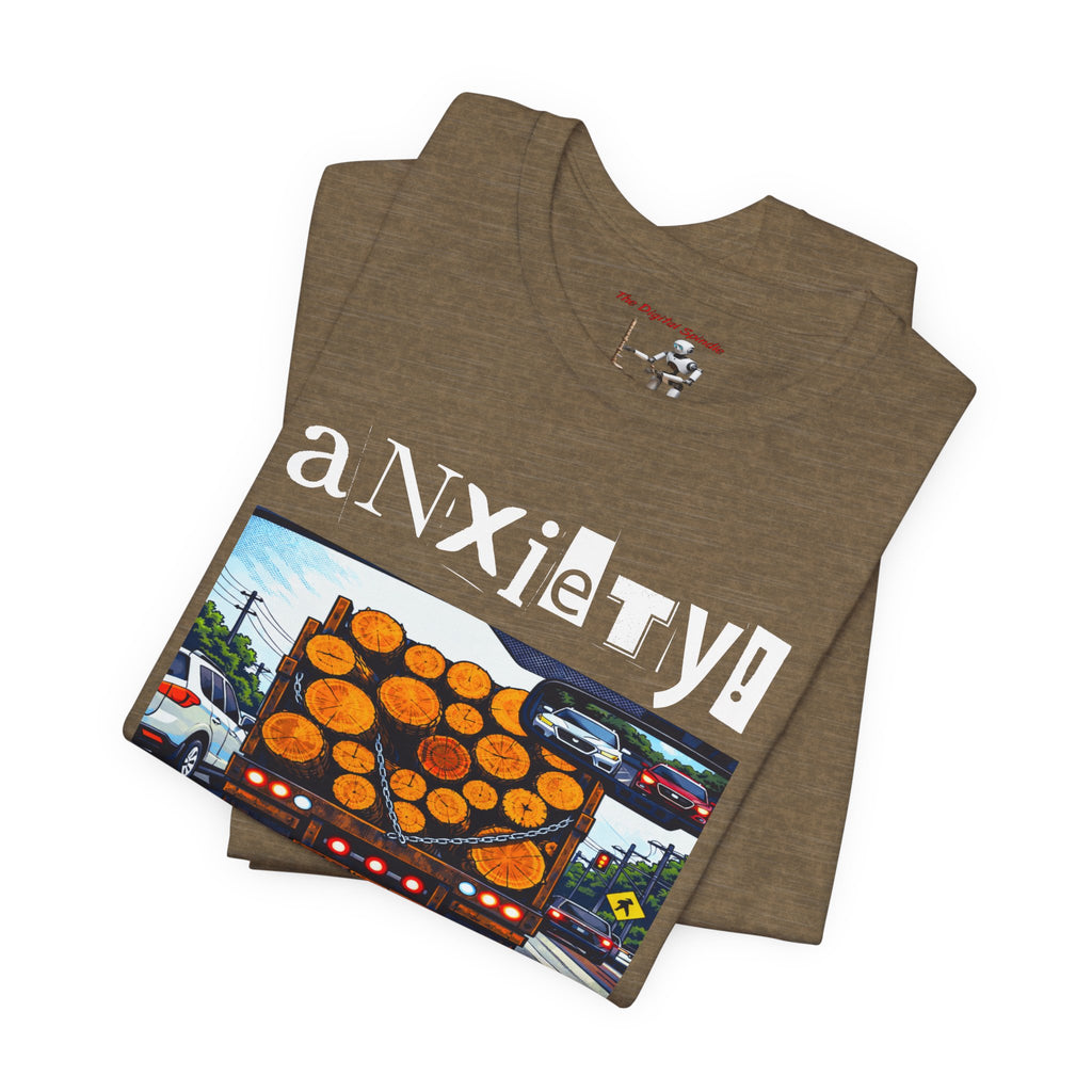 Anxiety GEN X/Millennial Graphic Tee — Humorous Mental Health T-Shirt