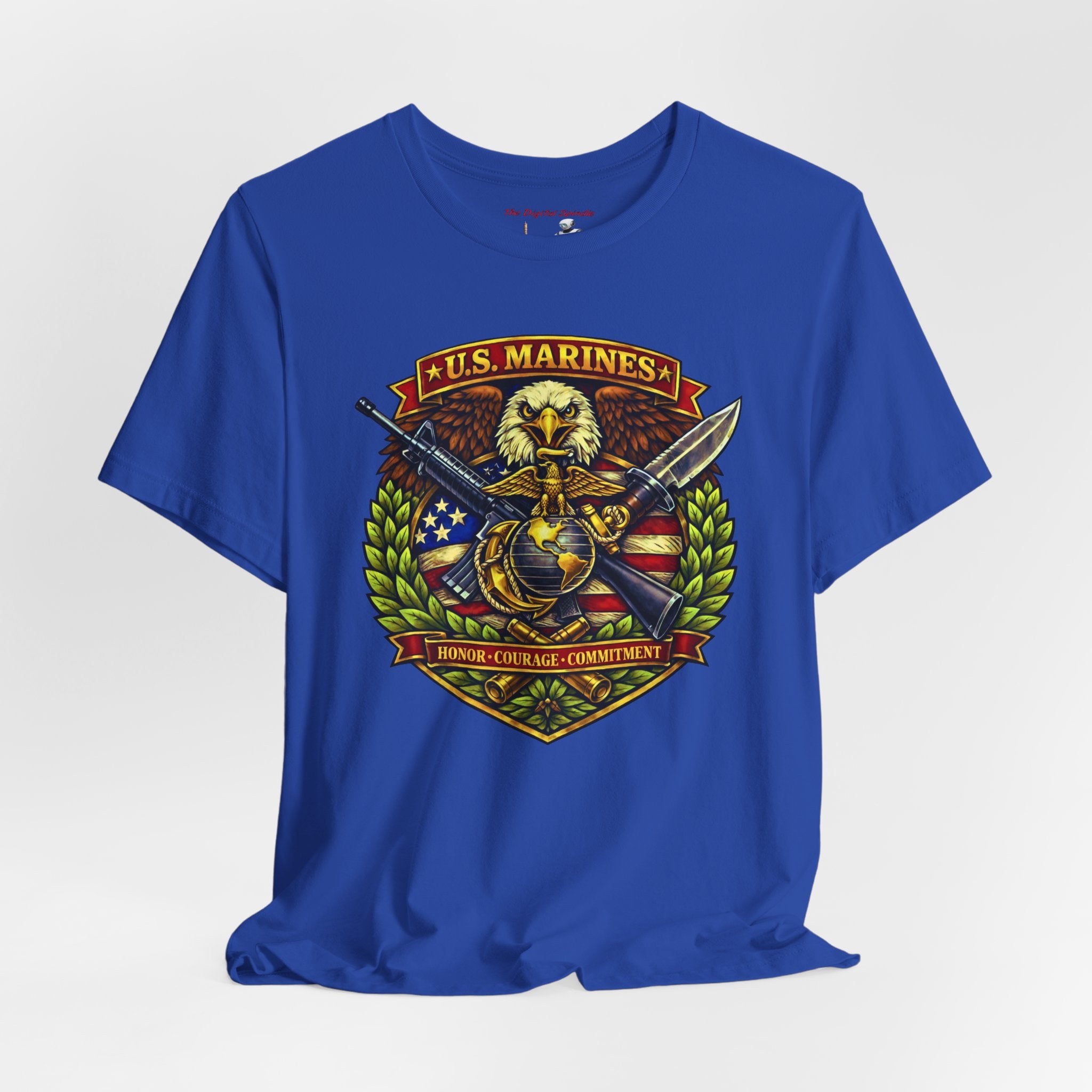 U.S. Marines Honor Courage Commitment Tee