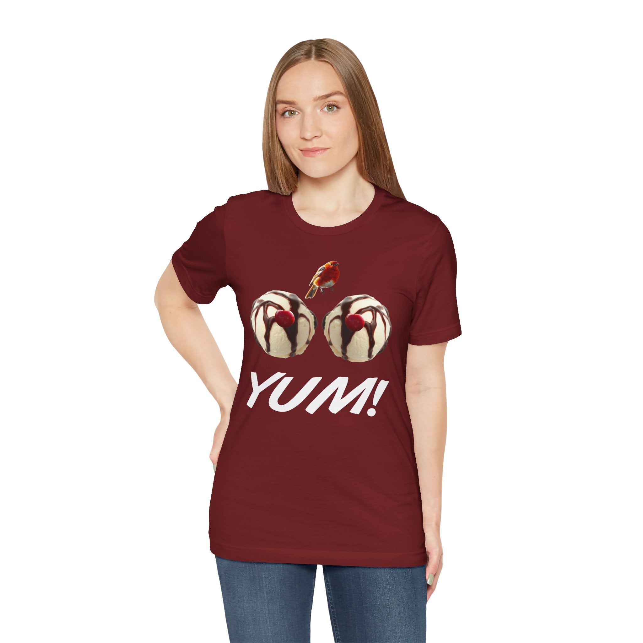 Yum! Ice Cream Scoop Graphic Tee