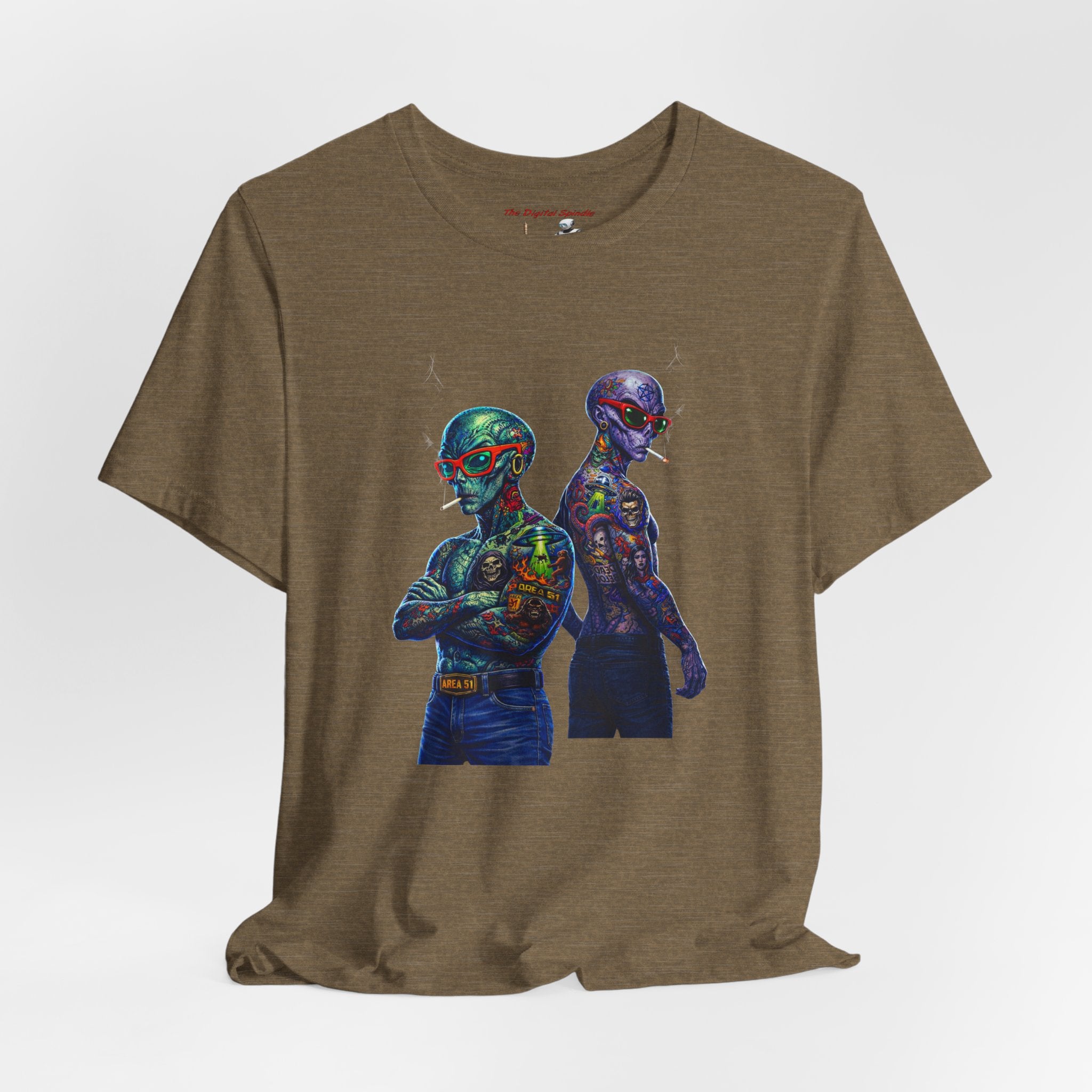Gangster Alien Unisex Jersey Short Sleeve Tee