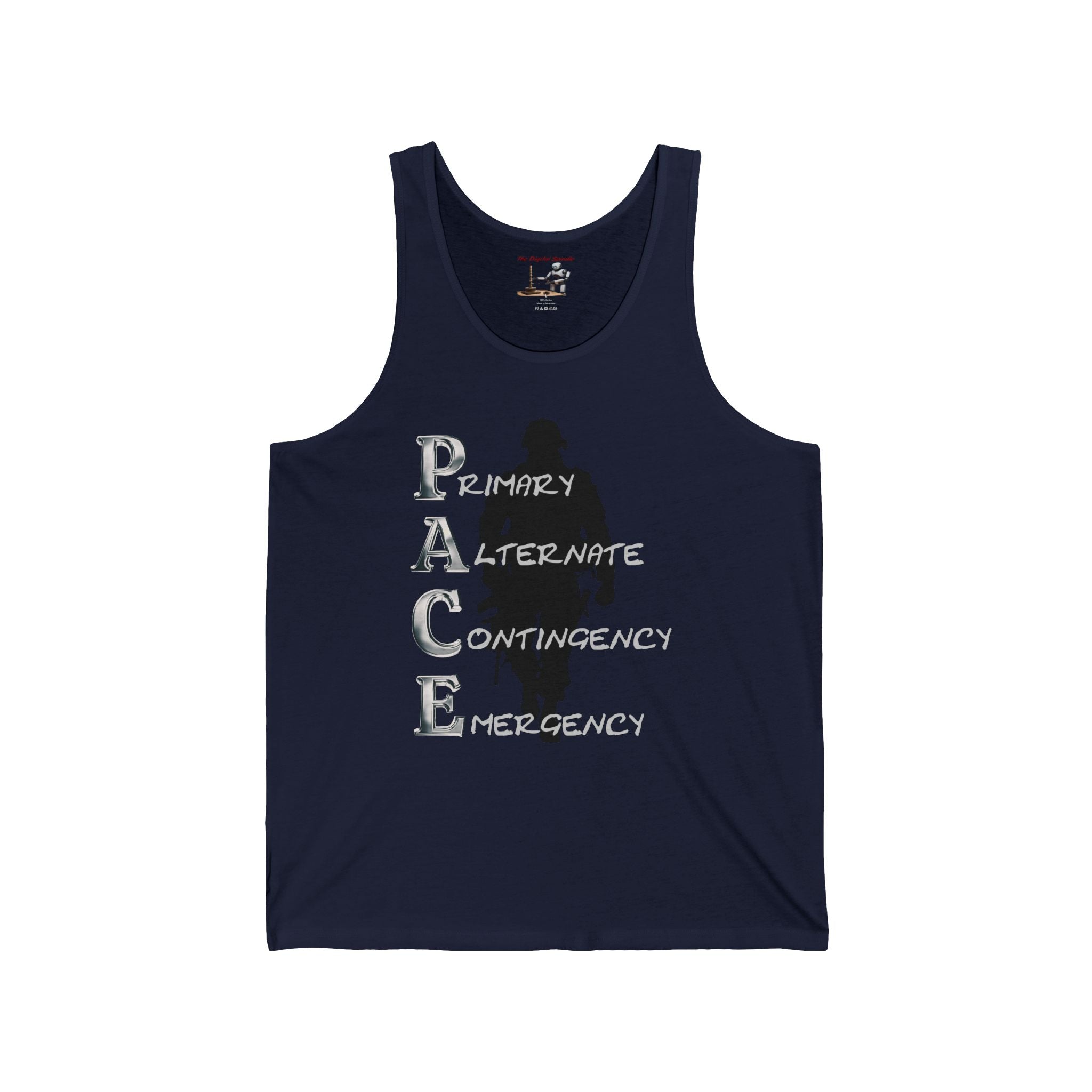 PACE Acronym Tank Top — Military/First Responder Contingency Shirt
