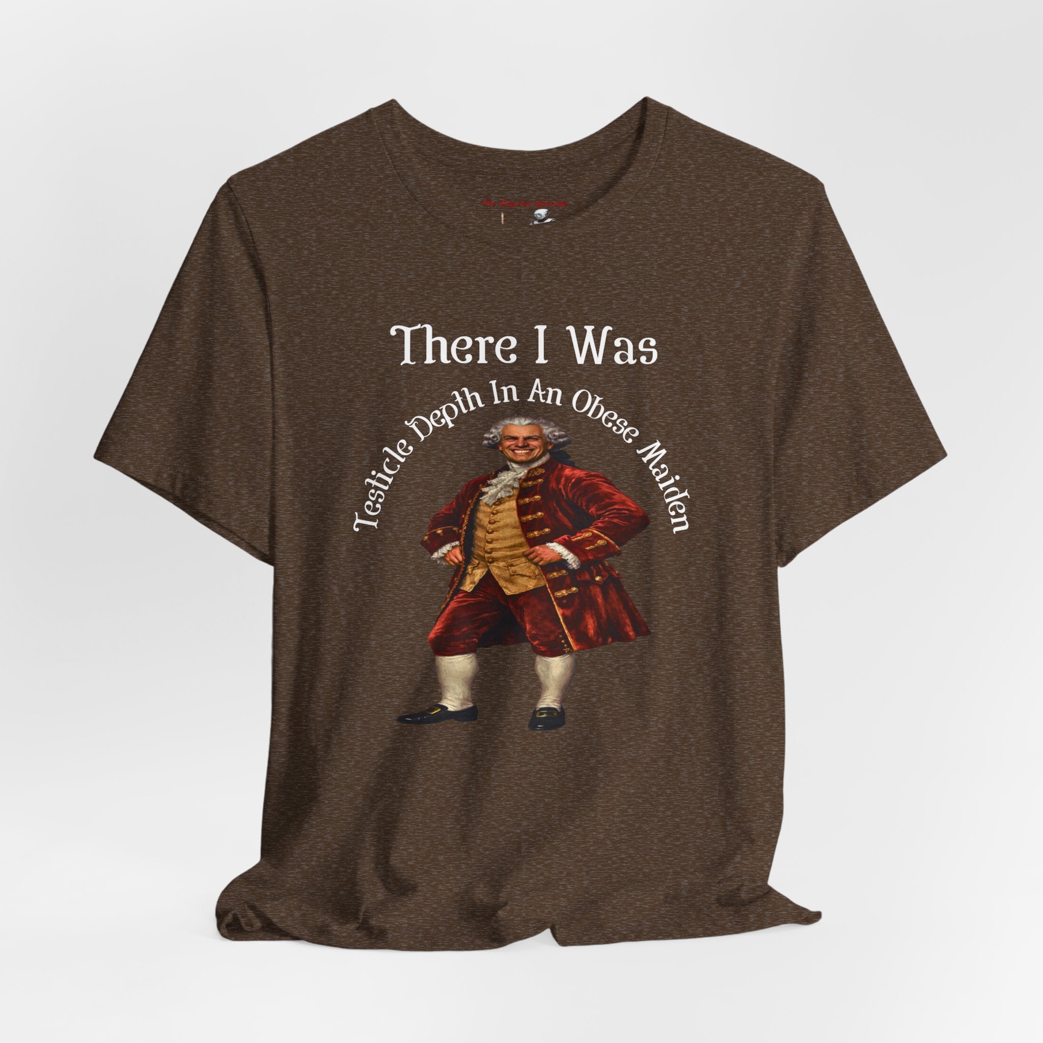 There I Was Tee — Vintage Gentleman Illustration