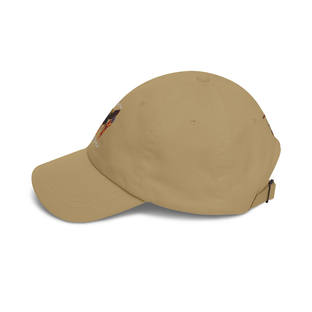 Land Of The Free Classic Dad Cap — Patriotic Eagle Embroidered Baseball Hat