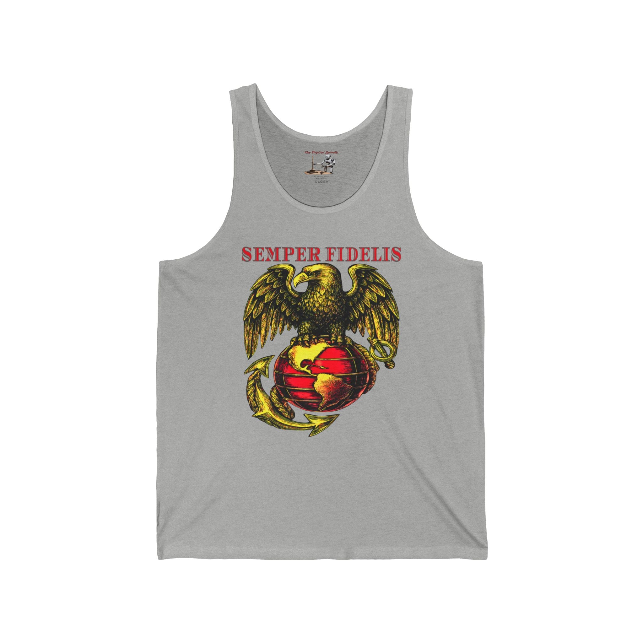 Semper Fidelis Eagle & Globe Tank Top — USMC Marine Corps Tribute
