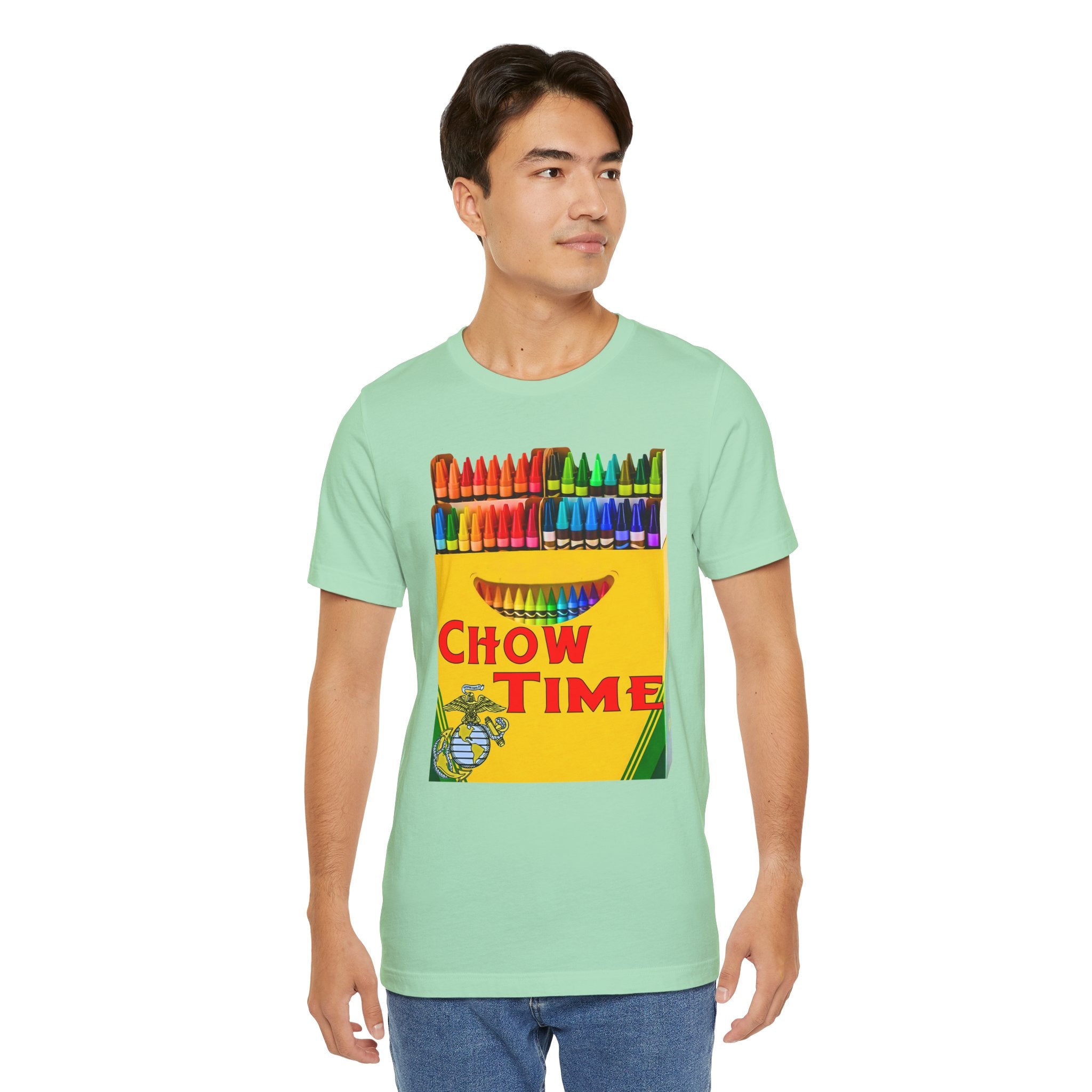 Chow Time Crayon Box T‑Shirt — Colorful Retro Kids’ Art Tee