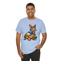 Easter Bunny Laying Egg Graphic Tee