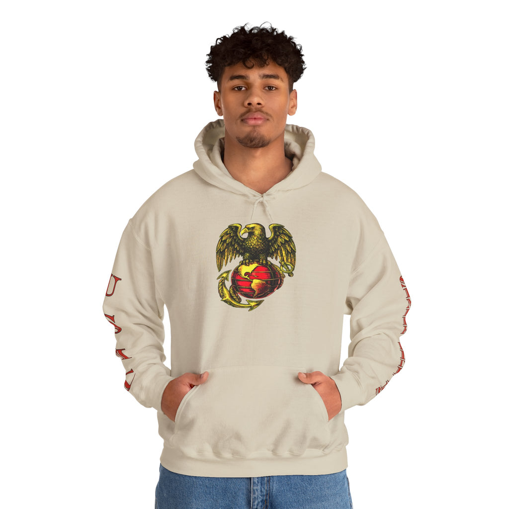 USMC Eagle Globe & Anchor Pullover Hoodie