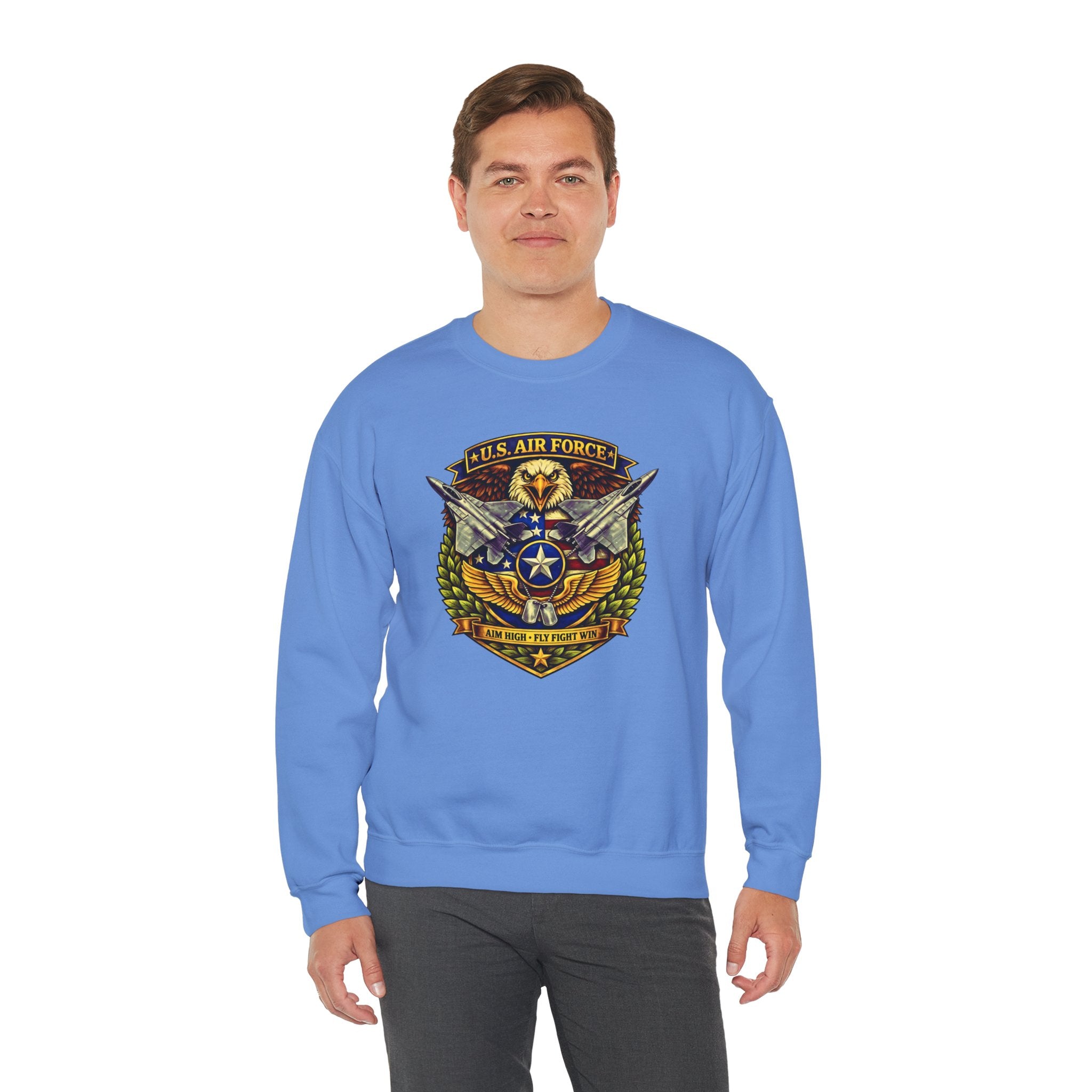 U.S. Air Force Aim High, Fly Fight Win Crewneck Sweatshirt