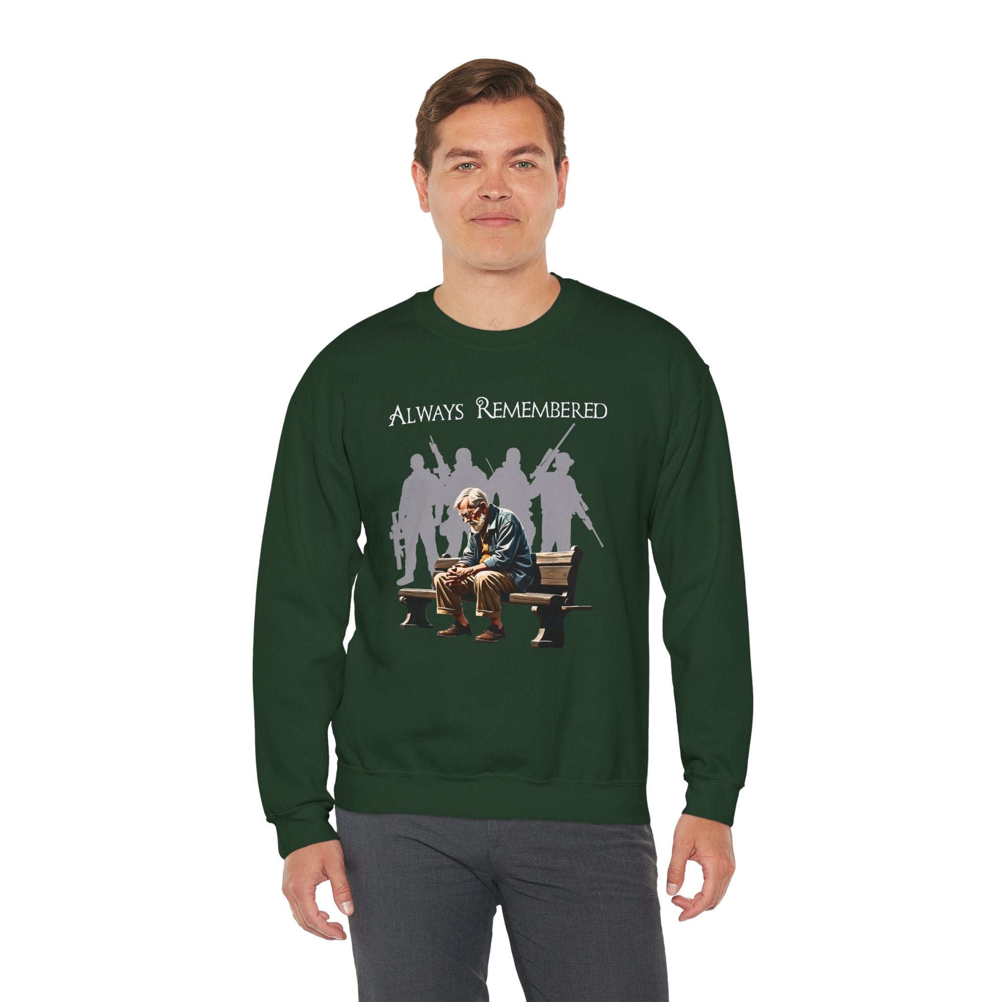 'Always Remembered' Veterans Sweatshirt