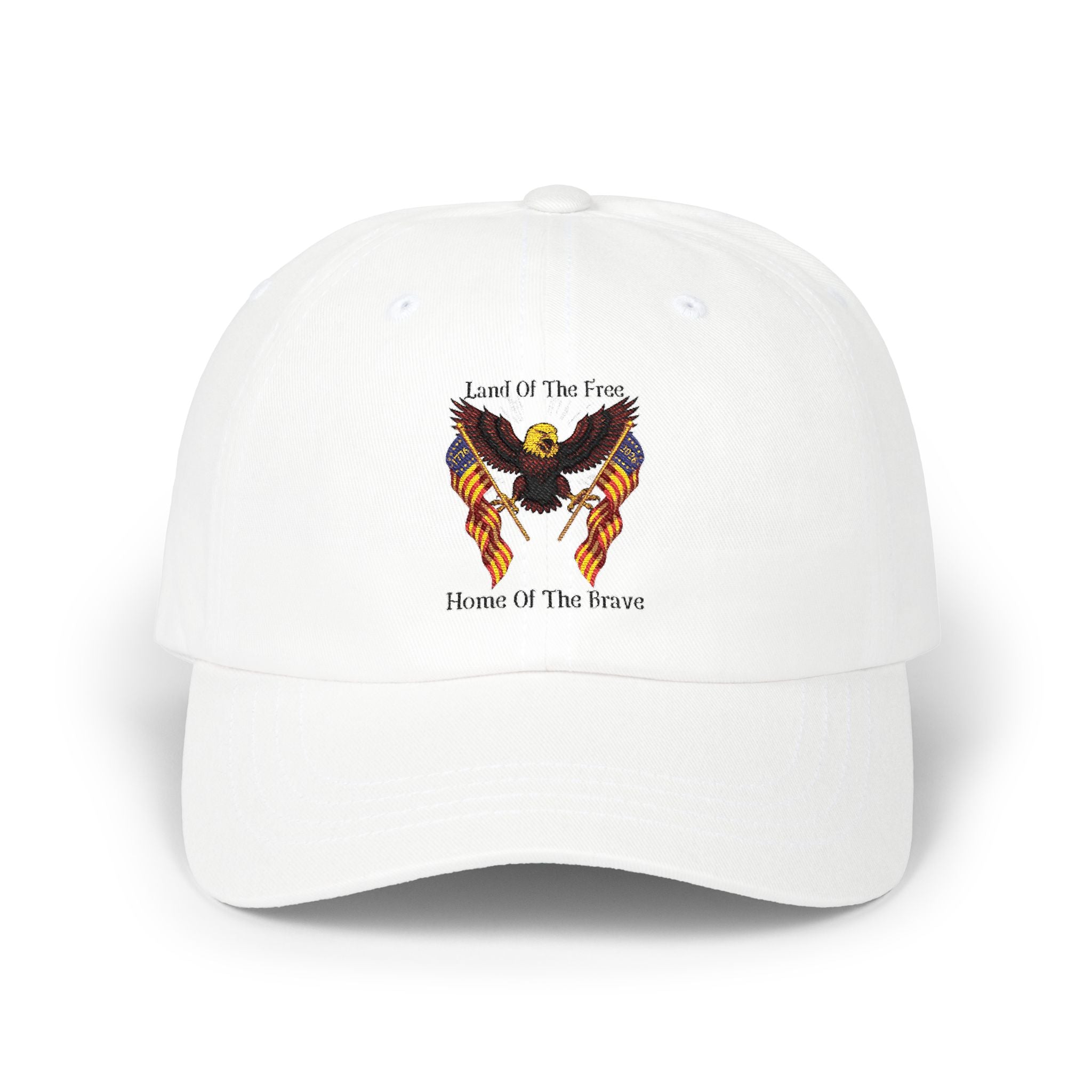 "Land of the Free, Home of the Brave" Dad Cap