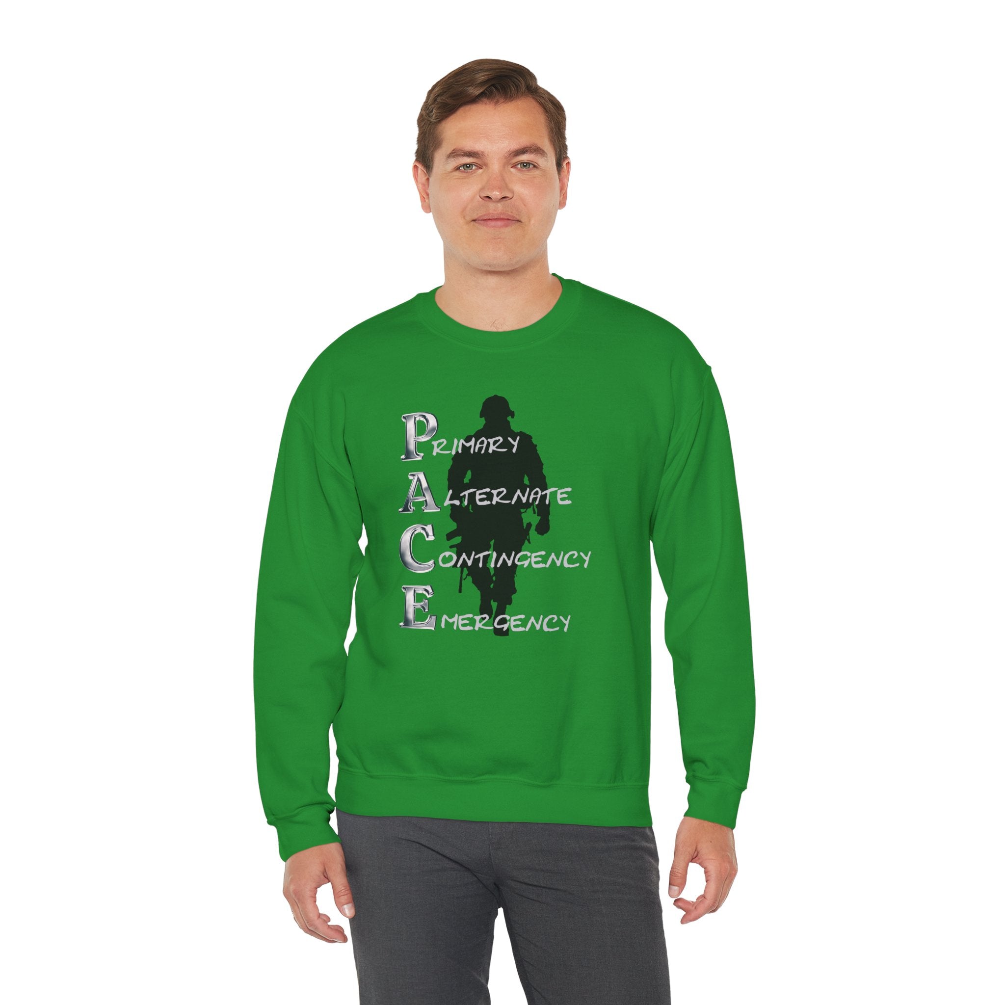 PACE Military Silhouette Crewneck Sweatshirt