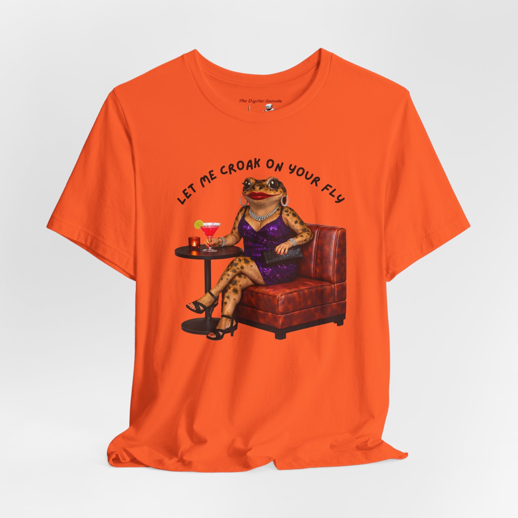 "Let Me Croak On Your Fly" Vintage Cocktail Graphic Tee