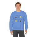 Funny Emoji Crewneck Sweatshirt — “It’s All  &  ‘Til Someone  & ”