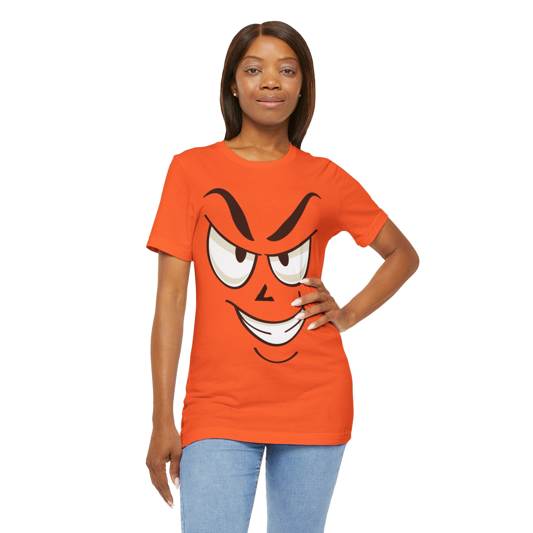 Evil Grin Face T-Shirt