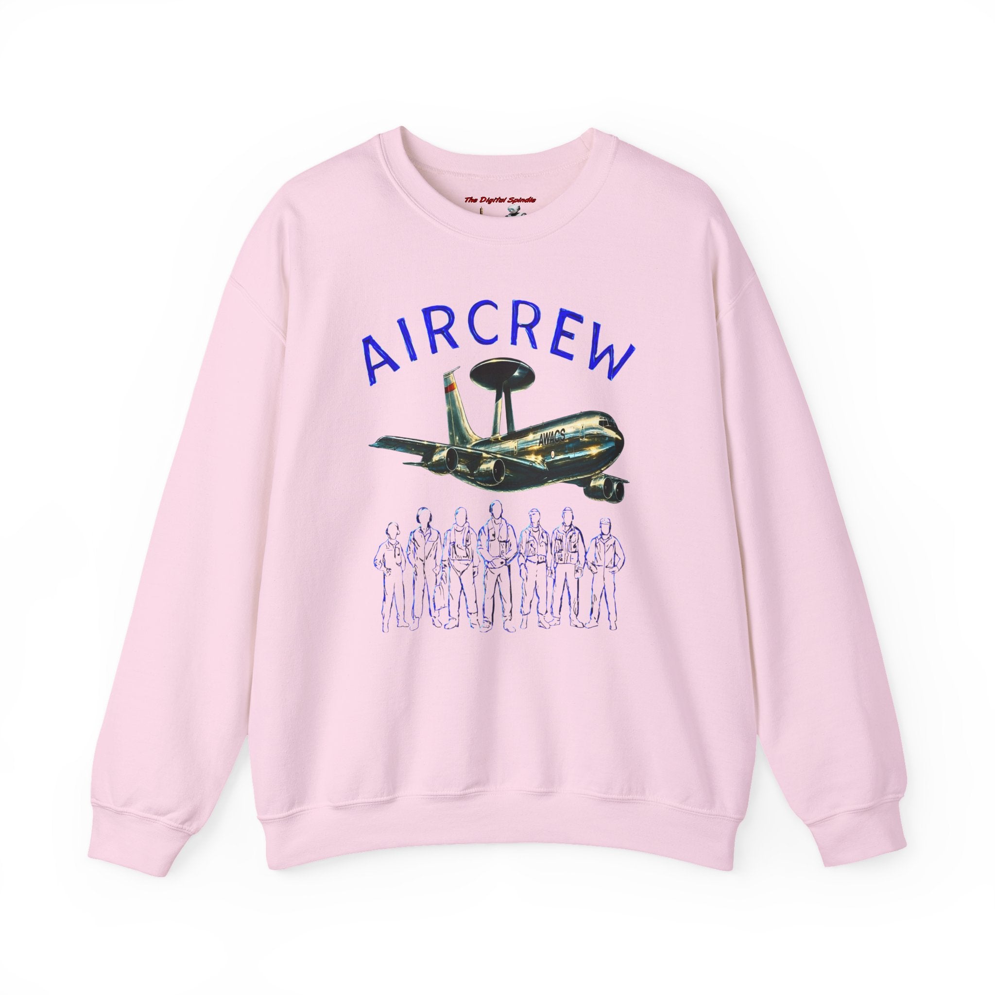 Aircrew Military Plane Graphic Sweatshirt