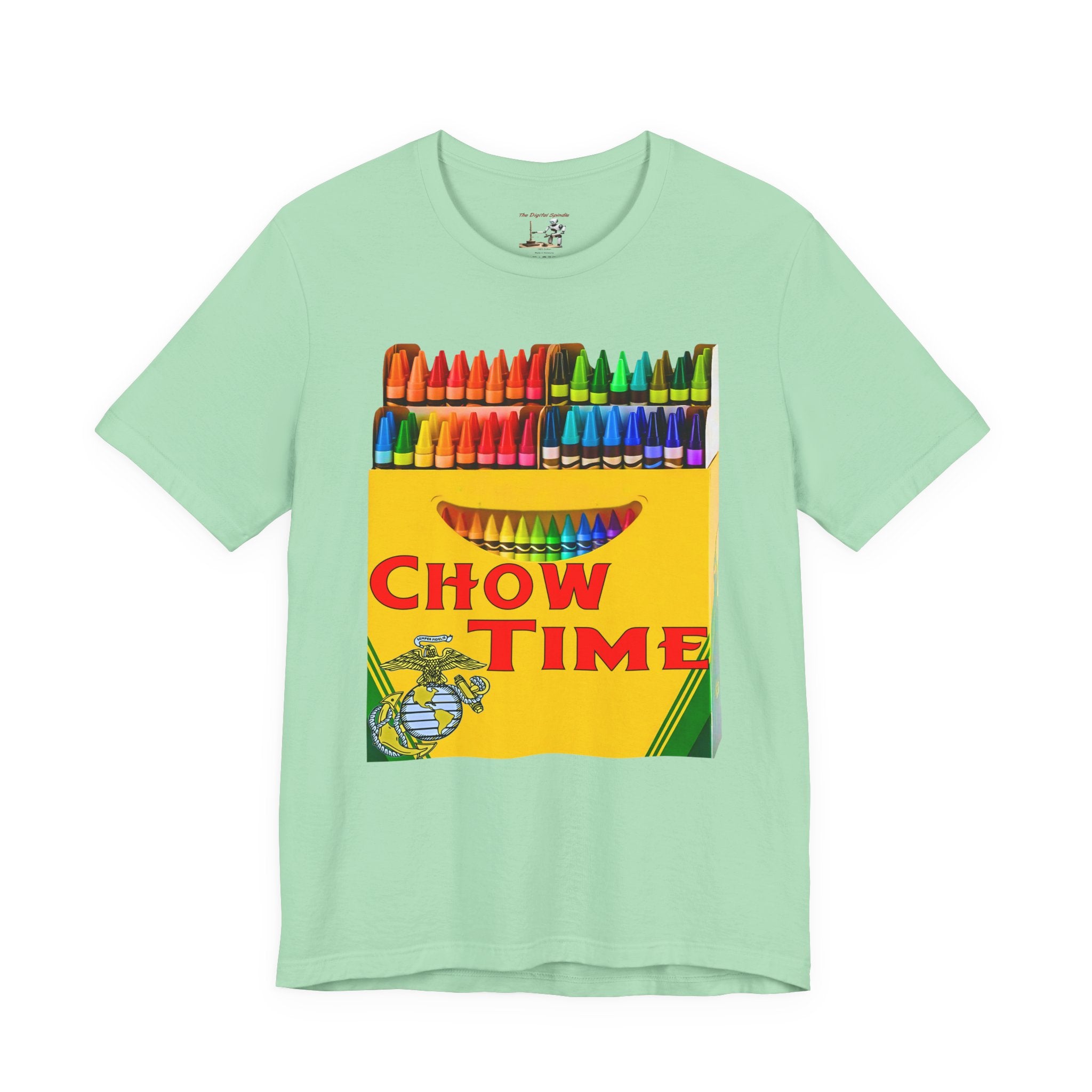 Chow Time Crayon Box T‑Shirt — Colorful Retro Kids’ Art Tee