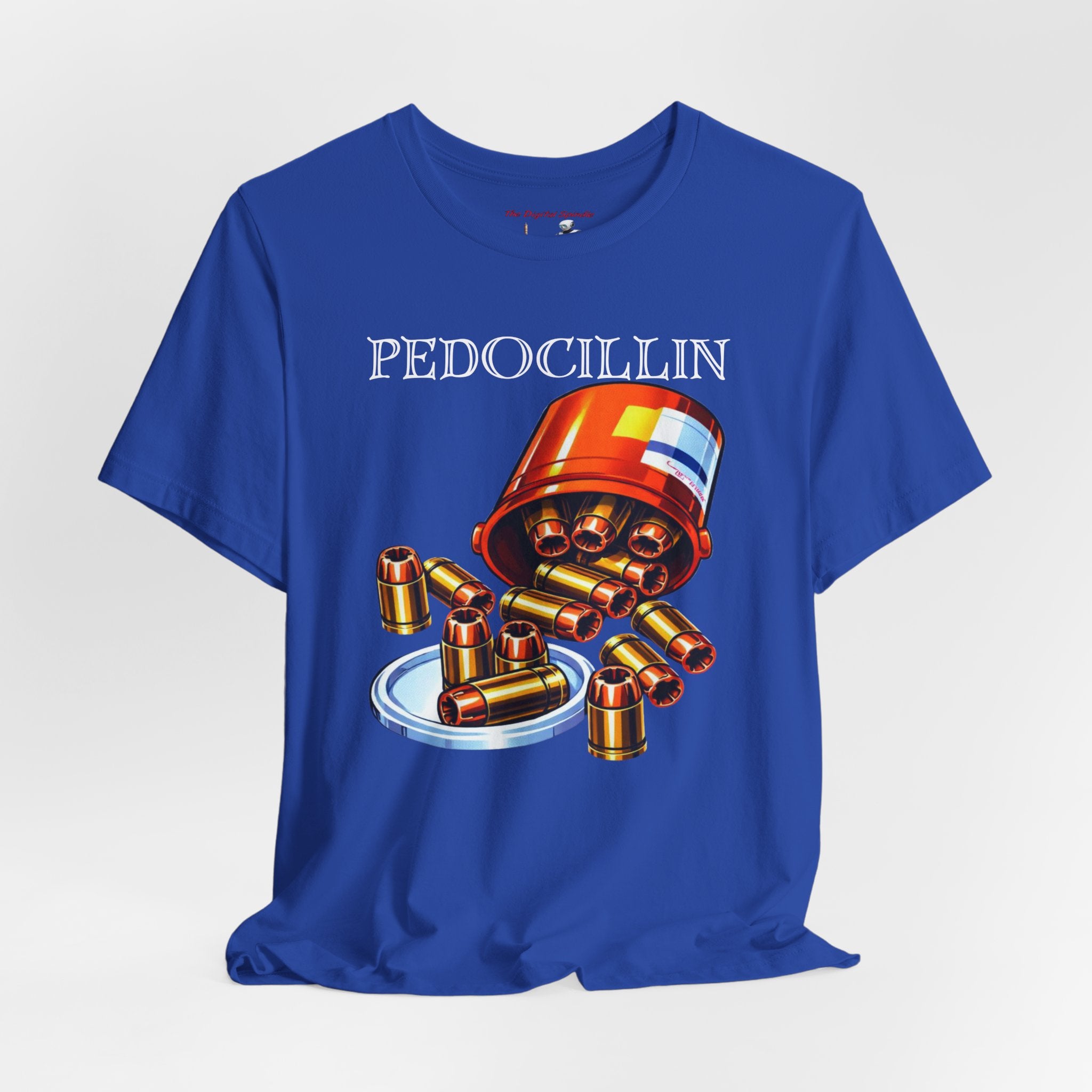 'PEDOCILLIN' Ammo Script Graphic Tee